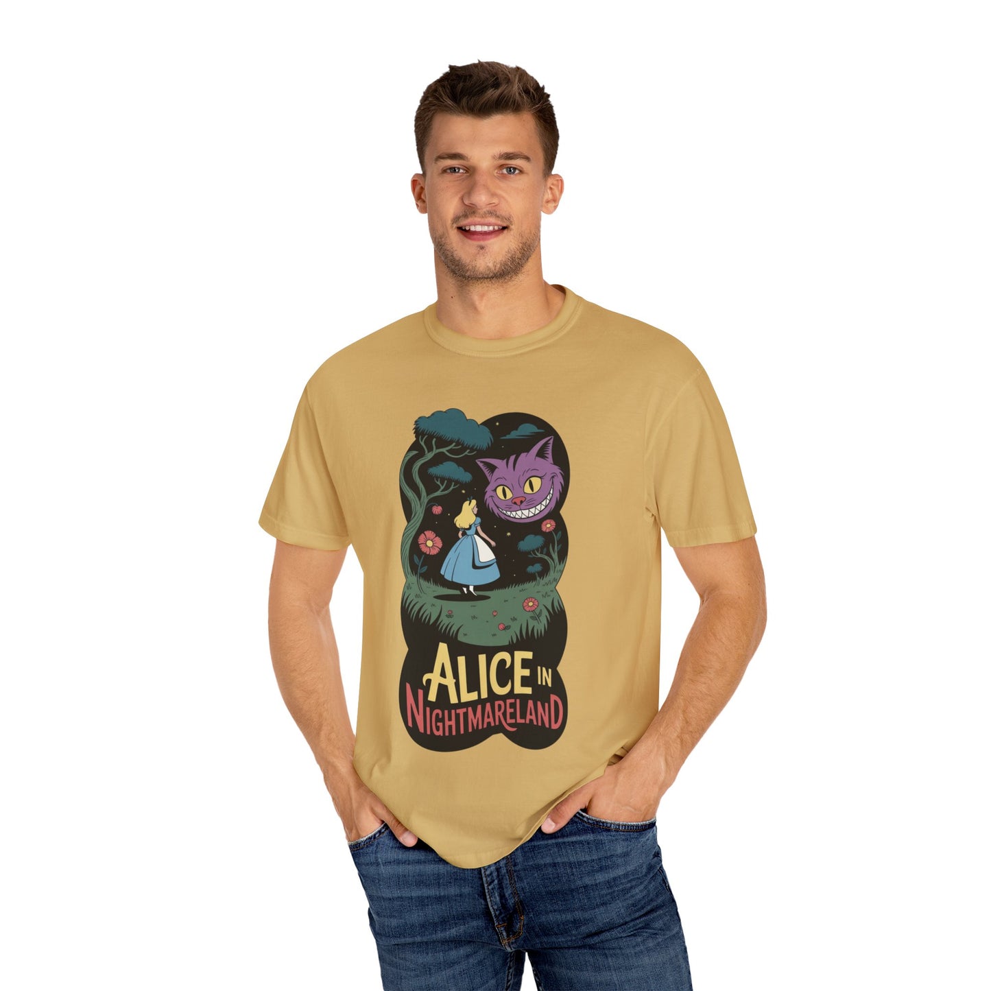Alice in Nightmareland Tee – Dark Fairy Tale Comfort Colors Shirt