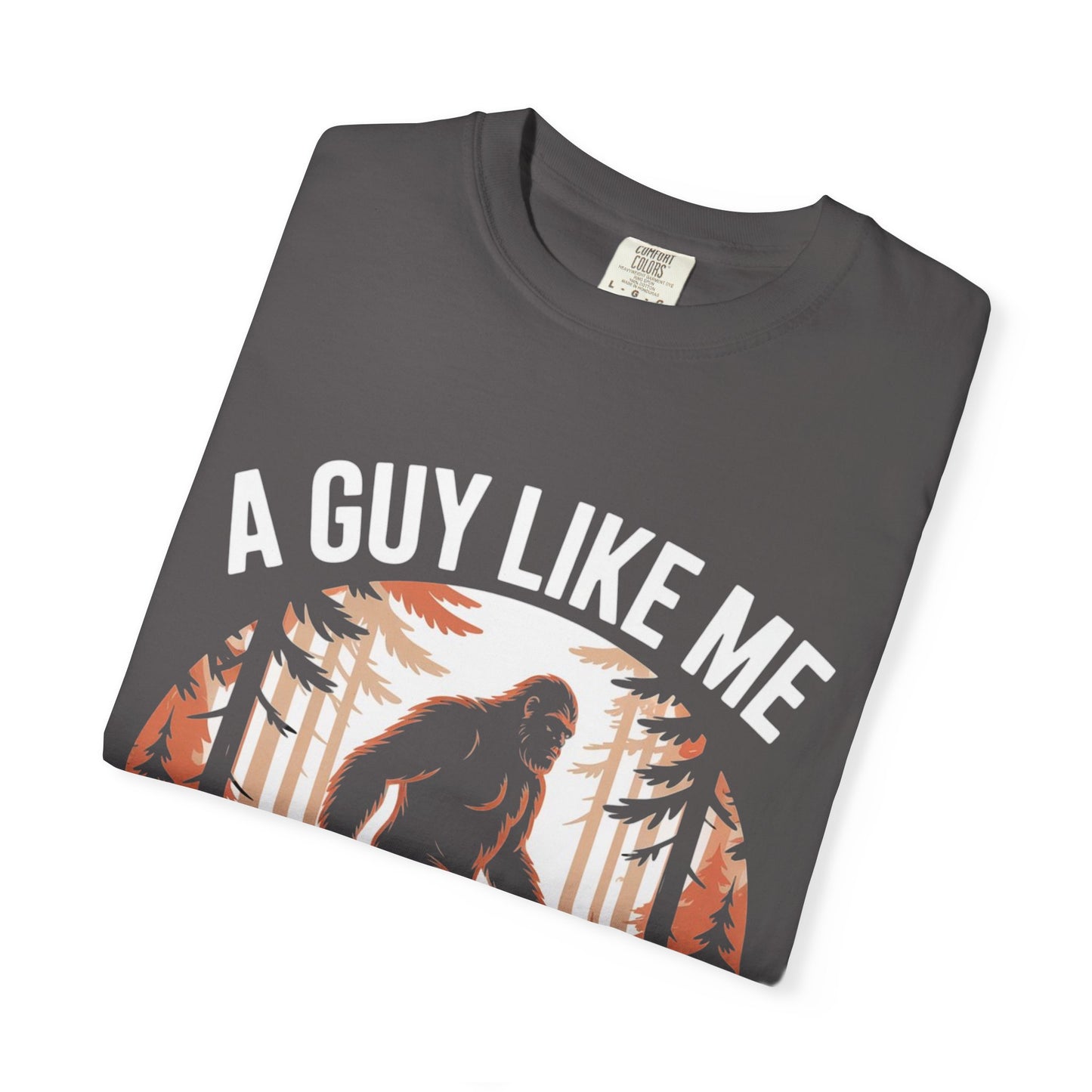 Bigfoot in the Woods Tee – Funny Sasquatch Dating Shirt