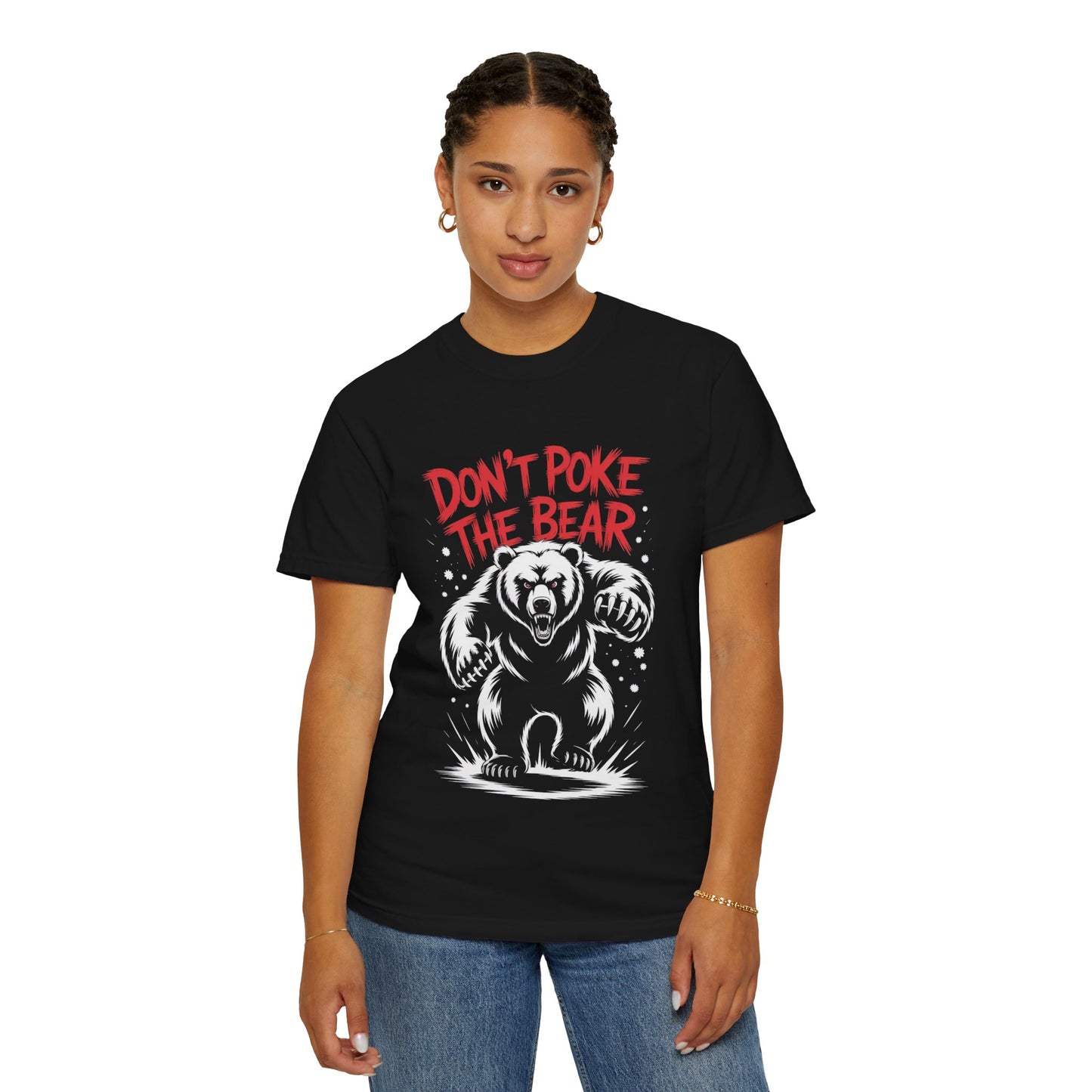 Don’t Poke the Bear Tee – Bold Grizzly Warning T-Shirt