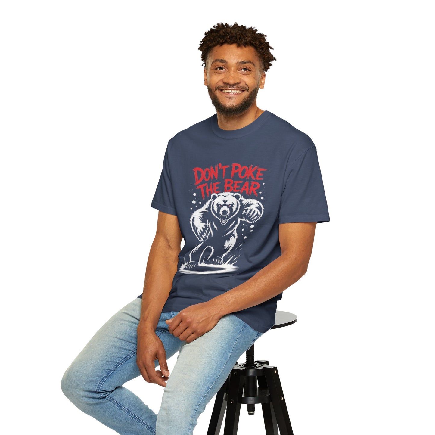 Don’t Poke the Bear Tee – Bold Grizzly Warning T-Shirt