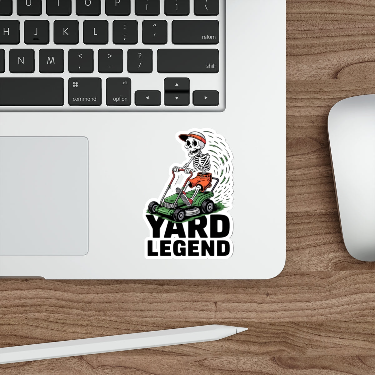 Yard Legend Skeleton Sticker – Die-Cut Vinyl Sticker