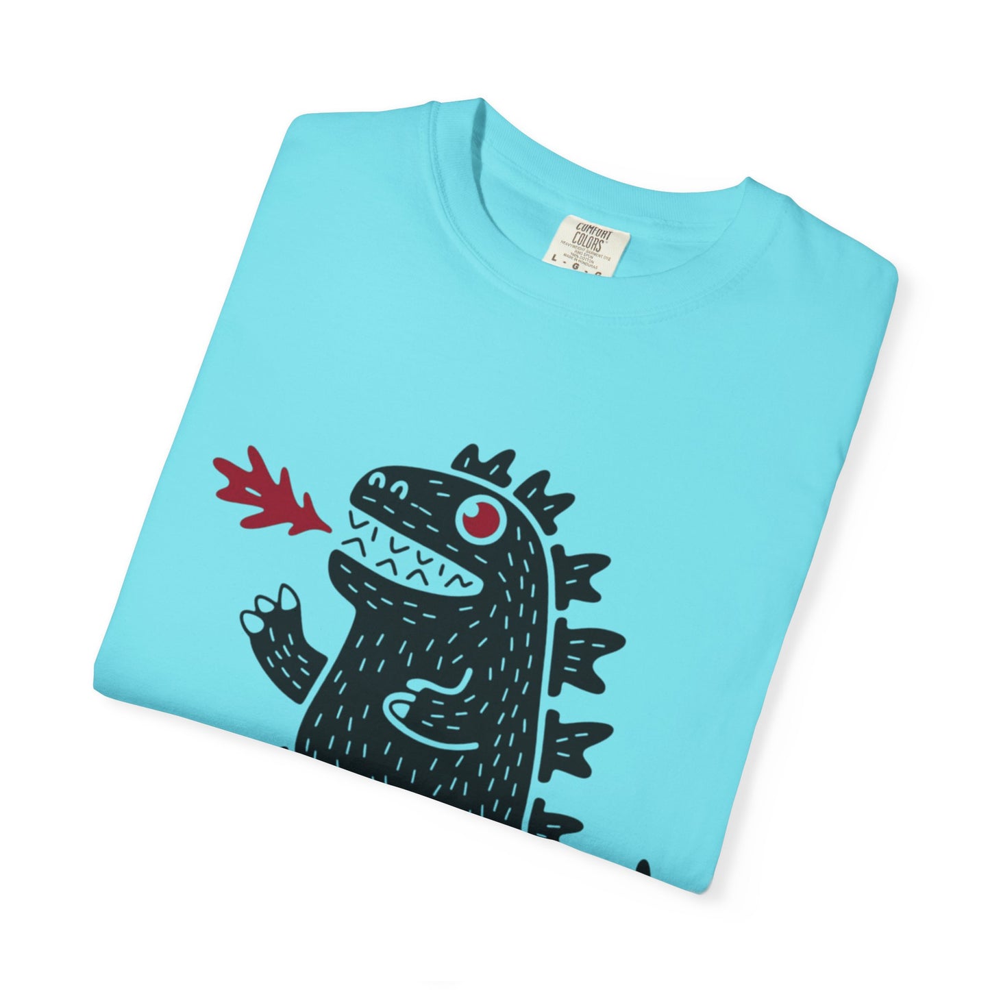 Tokyo Kaiju Tee – Cute Fire-Breathing Monster Graphic Shirt