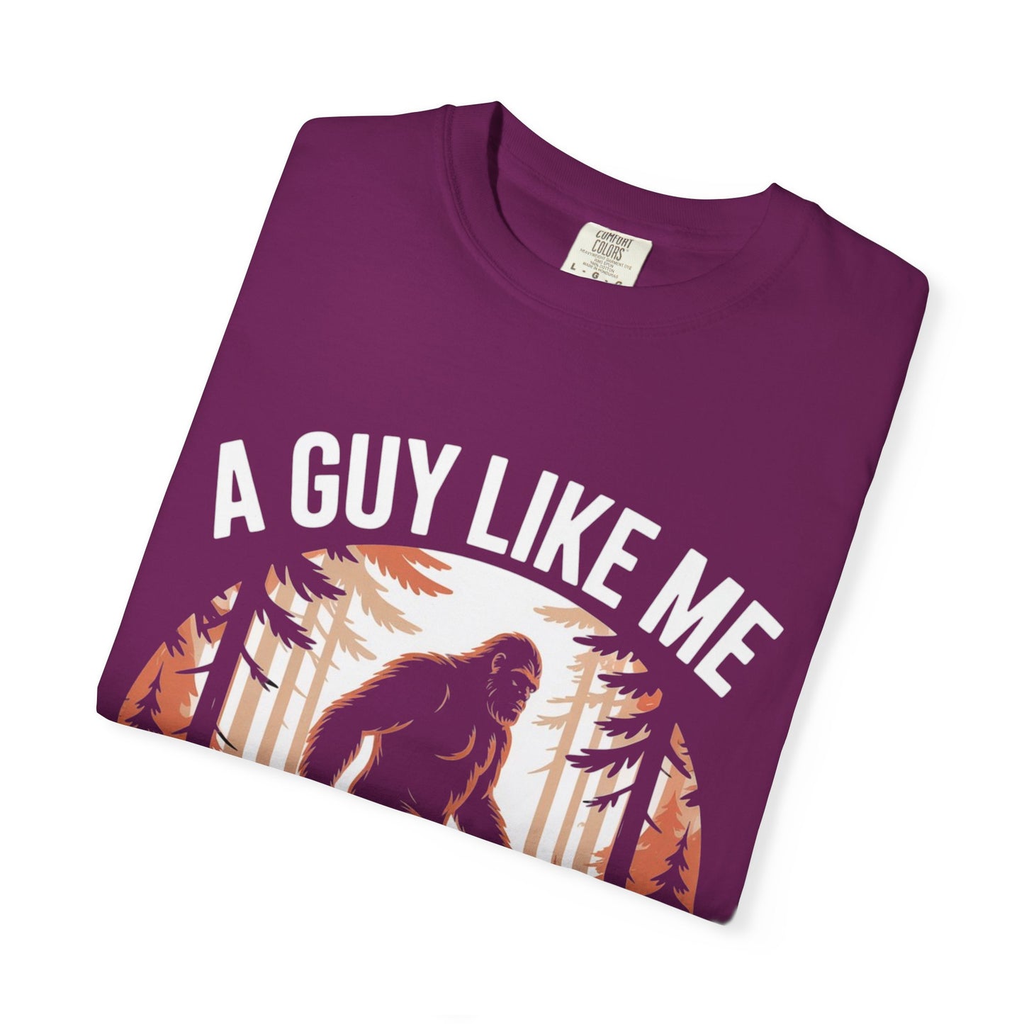 Bigfoot in the Woods Tee – Funny Sasquatch Dating Shirt