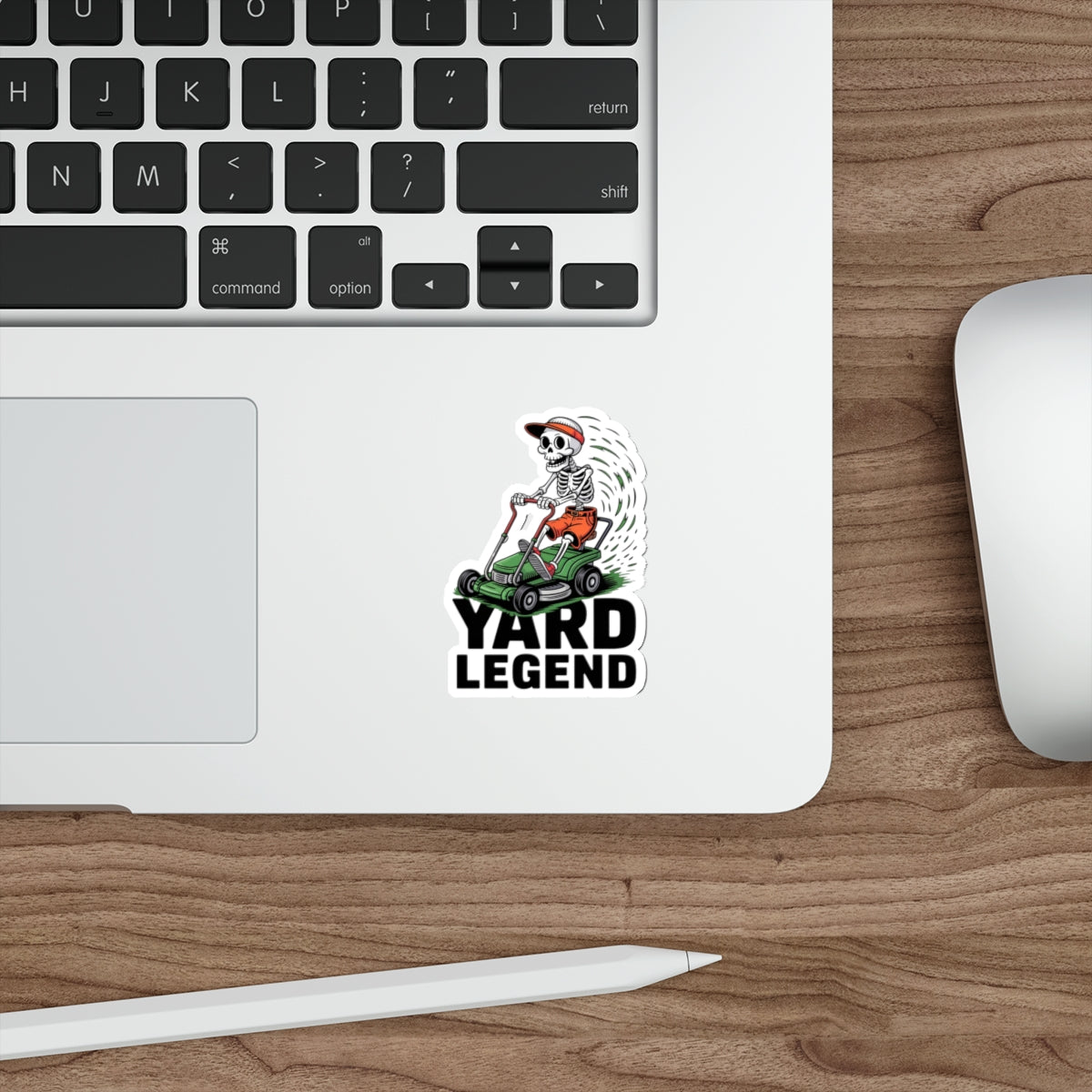 Yard Legend Skeleton Sticker – Die-Cut Vinyl Sticker
