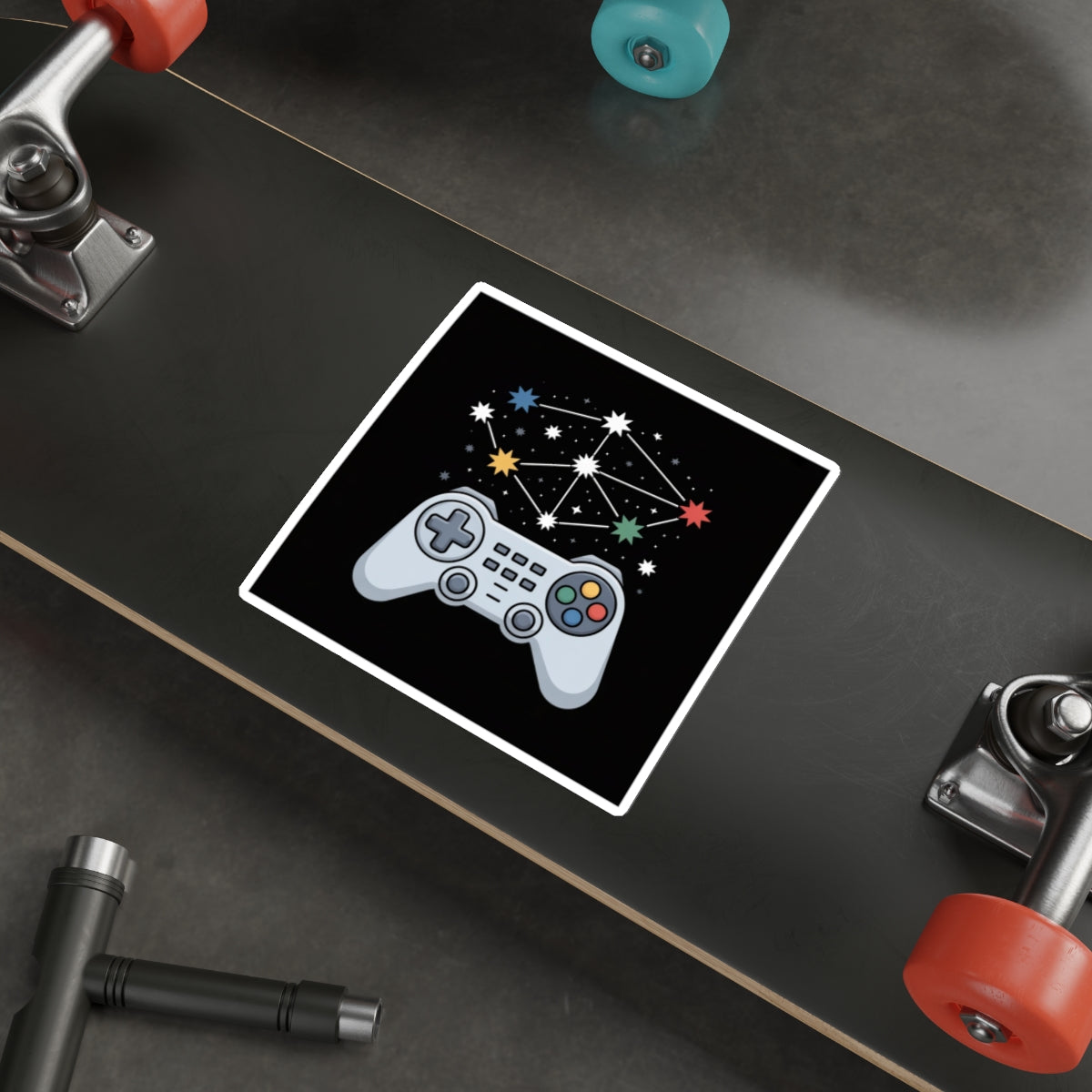 Game Galaxy Sticker – Die-Cut Vinyl Sticker