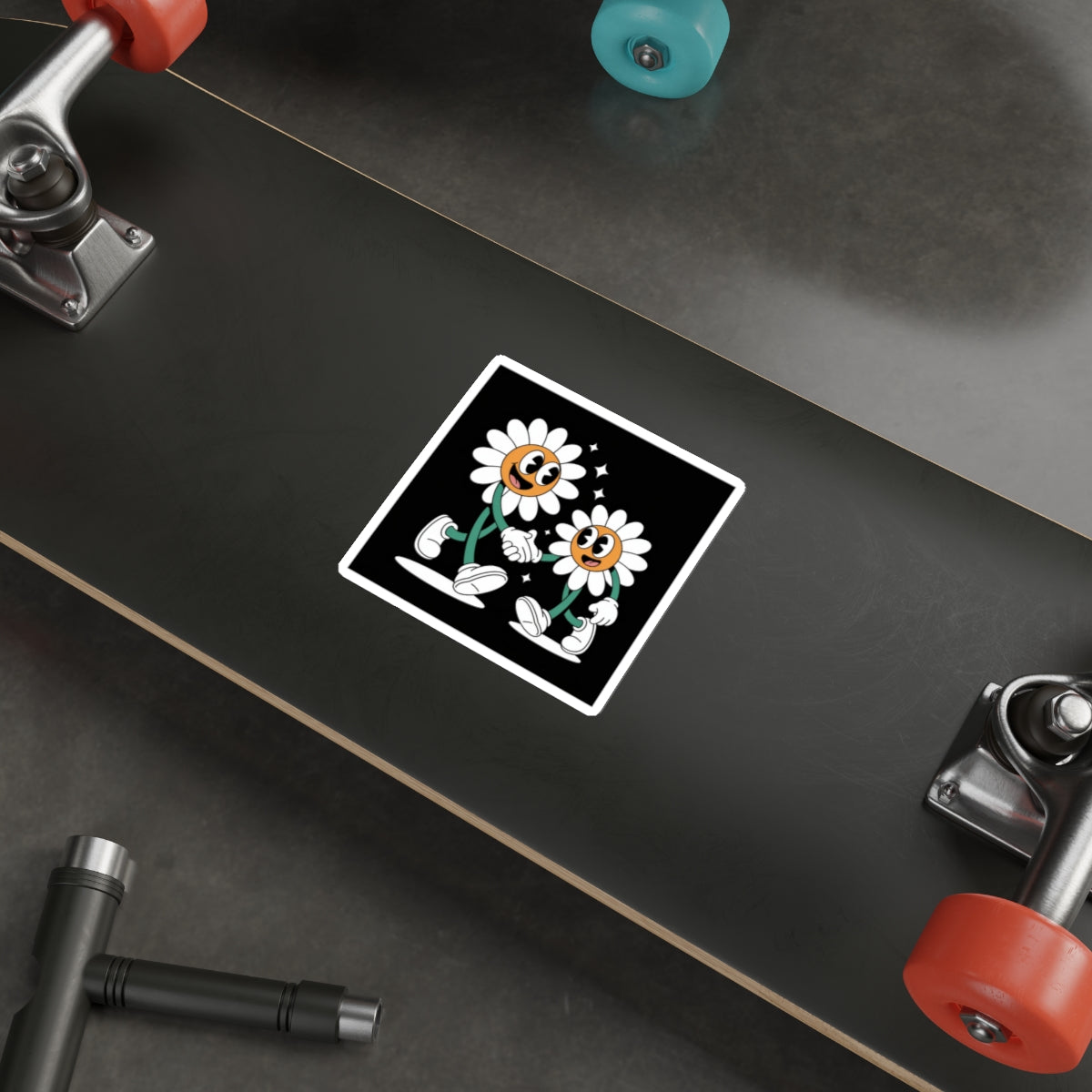 Flower Friends Sticker – Die-Cut Vinyl Sticker