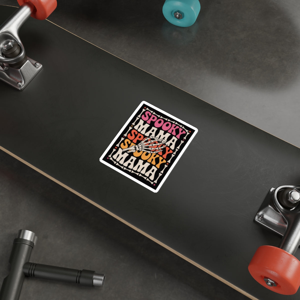 Spooky Mama Sticker – Die-Cut Vinyl Sticker