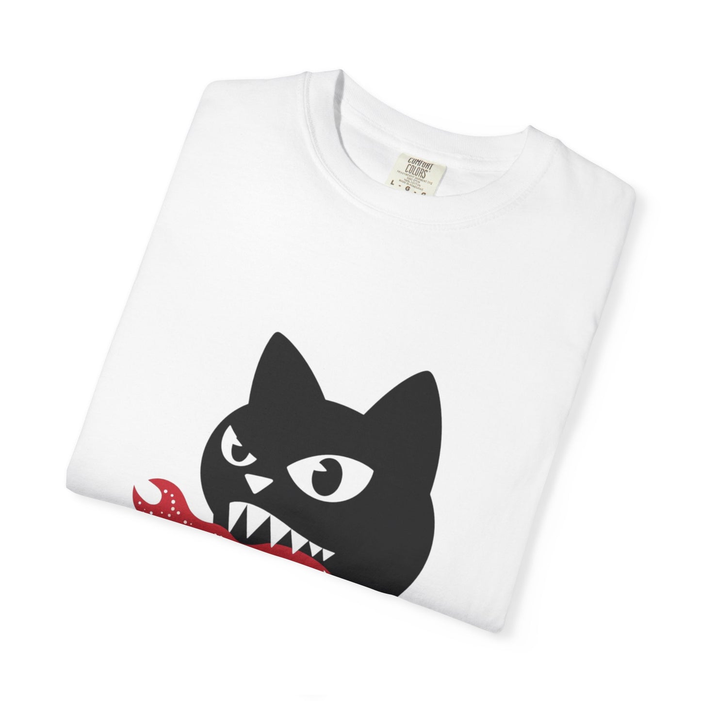 Tokyo Fire Cat Tee – Japanese Graphic Retro-Inspired Shirt