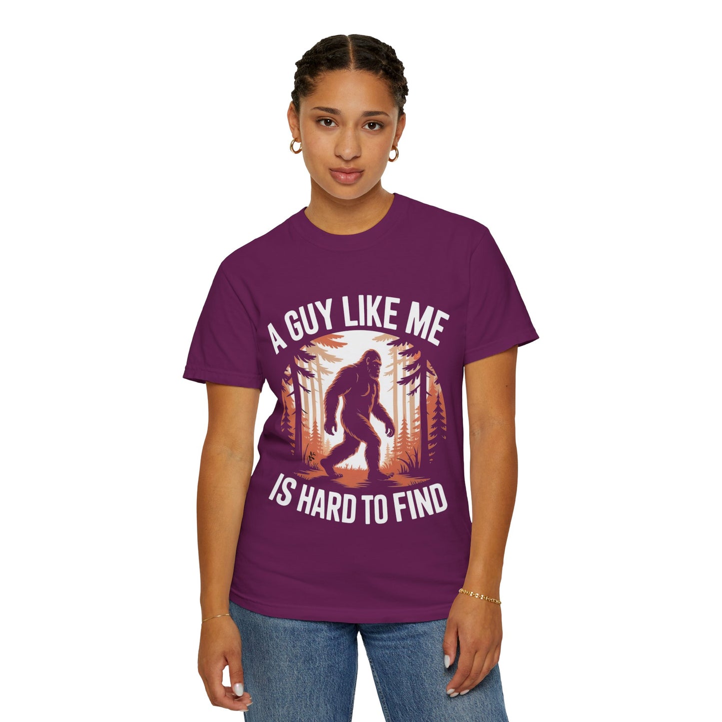 Bigfoot in the Woods Tee – Funny Sasquatch Dating Shirt