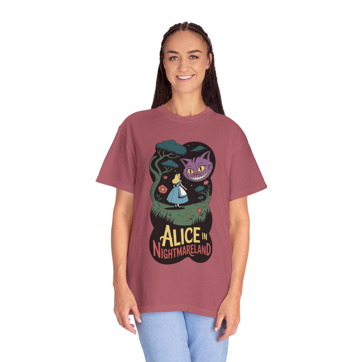 Alice in Nightmareland Tee – Dark Fairy Tale Comfort Colors Shirt