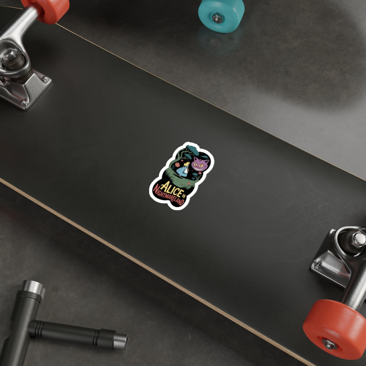 Alice in Nightmareland Sticker – Die-Cut Vinyl Sticker