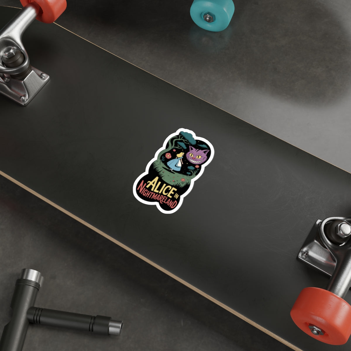 Alice in Nightmareland Sticker – Die-Cut Vinyl Sticker