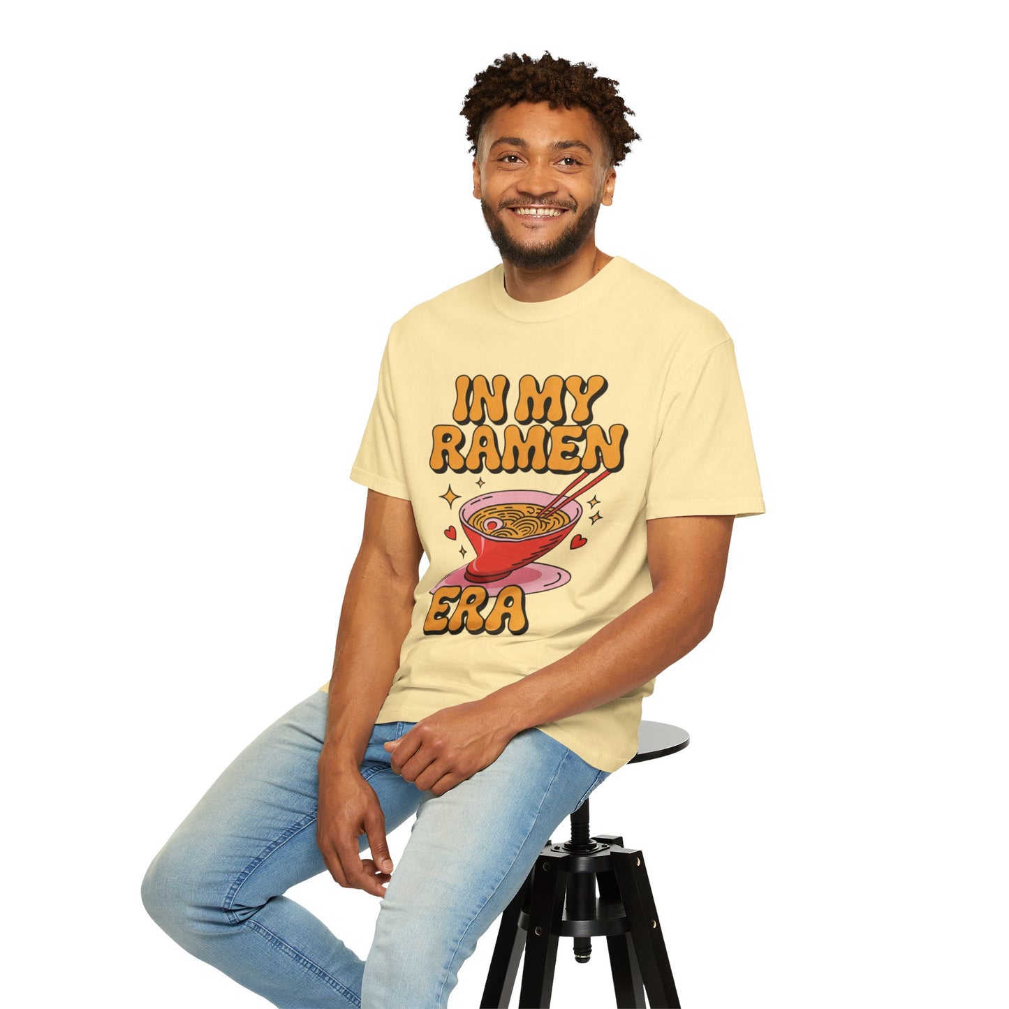 In My Ramen Era Tee – Funny Food Lover Comfort Colors Shirt