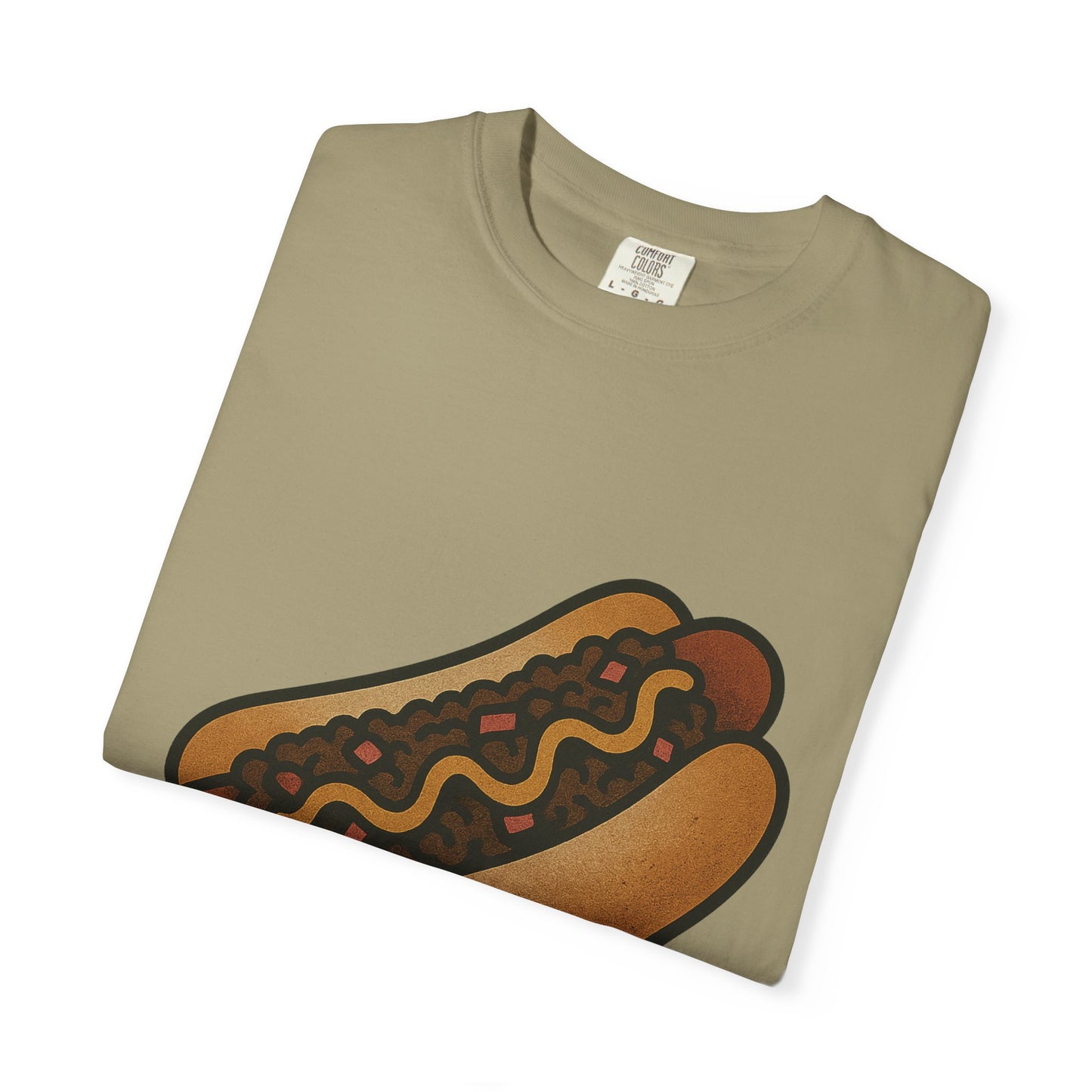 Chili Dog Tattoo Tee – Comfort Colors Unisex Garment-Dyed T-Shirt
