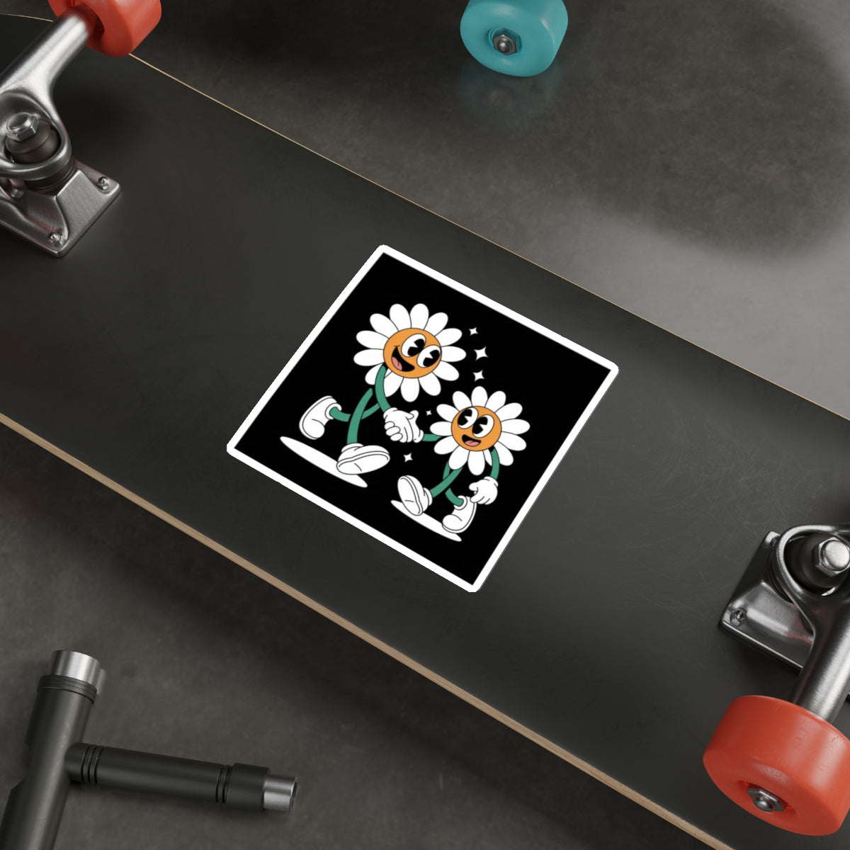Flower Friends Sticker – Die-Cut Vinyl Sticker