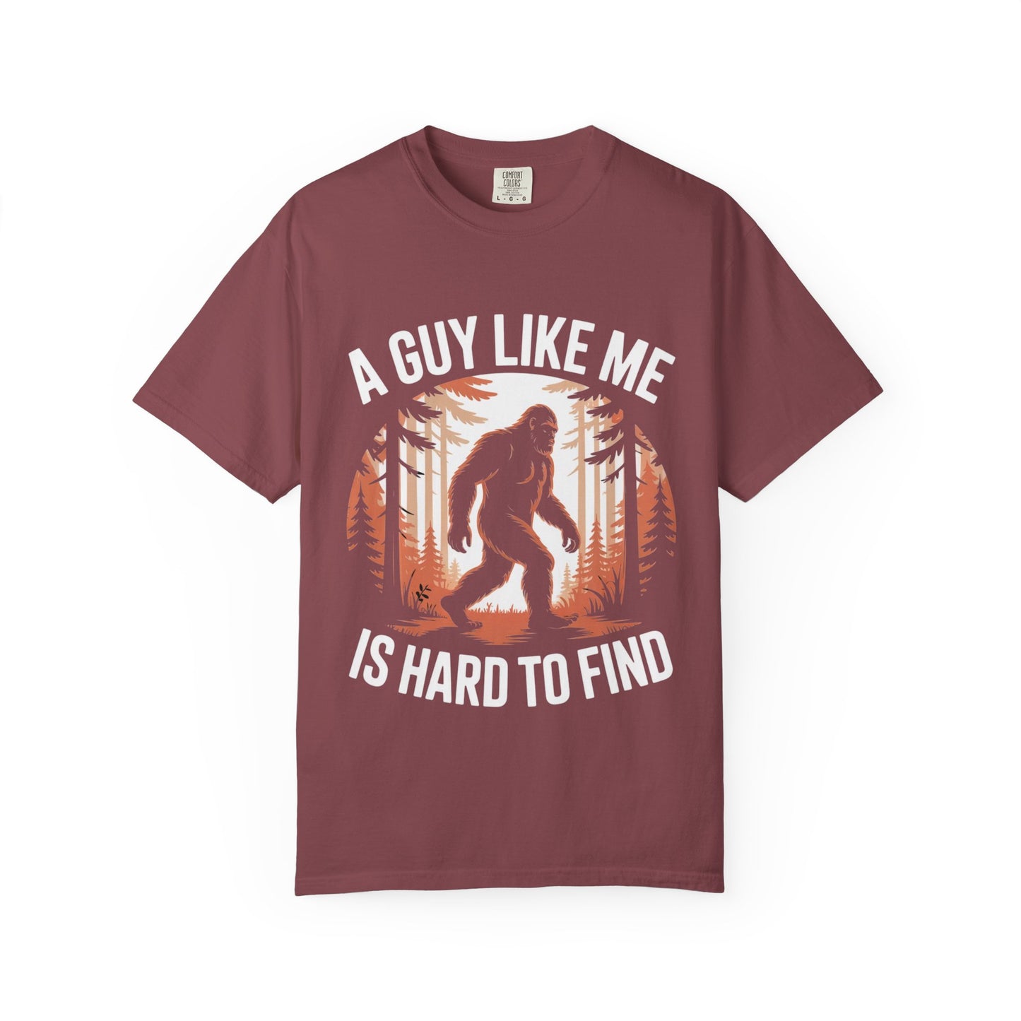 Bigfoot in the Woods Tee – Funny Sasquatch Dating Shirt