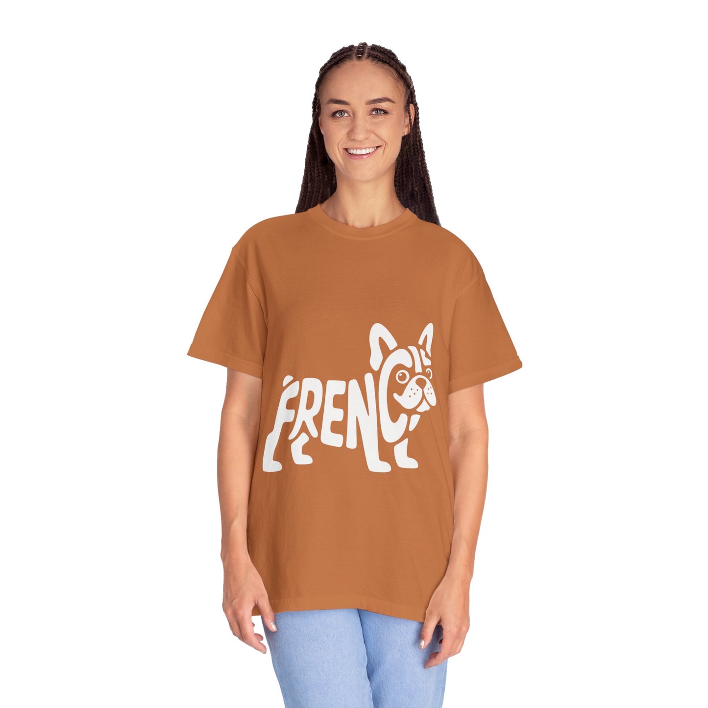 Frenchie Silhouette Tee – Bold French Bulldog Graphic Shirt