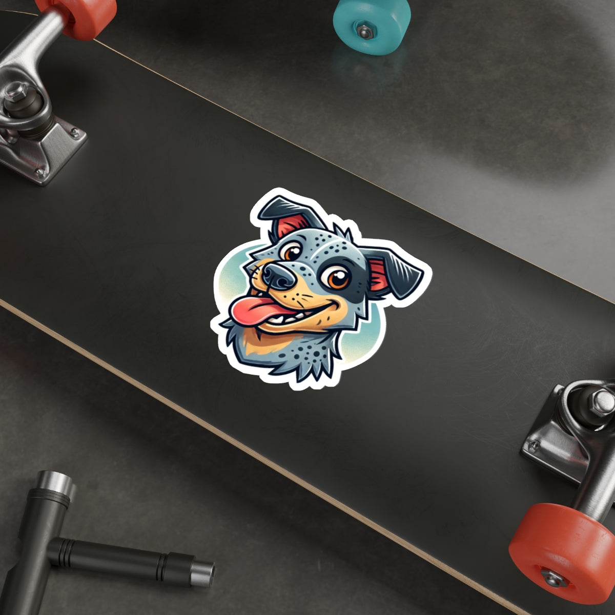 Australian Cattle Dog (Blue Heeler) Die-Cut Vinyl Sticker | Waterproof Pet Lover Decal