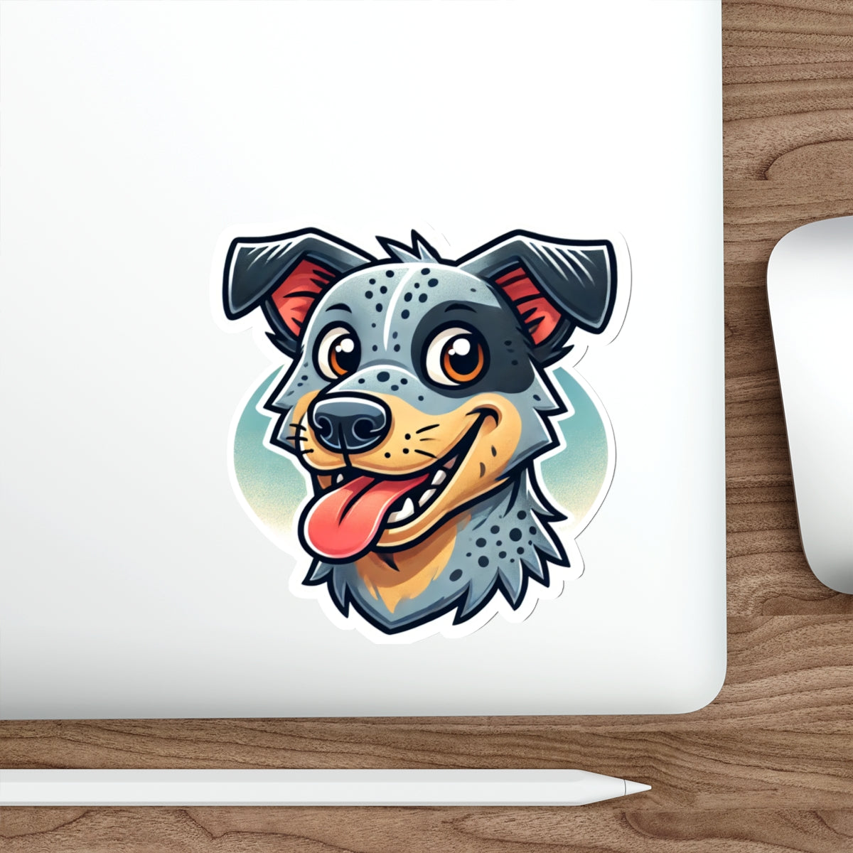 Australian Cattle Dog (Blue Heeler) Die-Cut Vinyl Sticker | Waterproof Pet Lover Decal