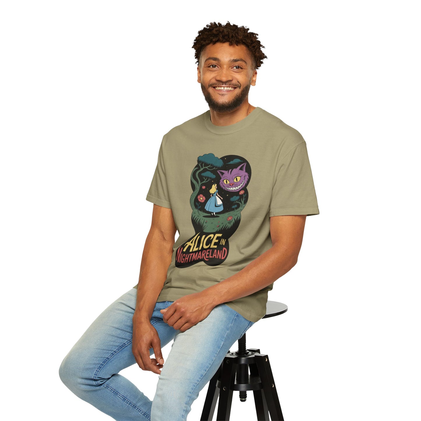 Alice in Nightmareland Tee – Dark Fairy Tale Comfort Colors Shirt