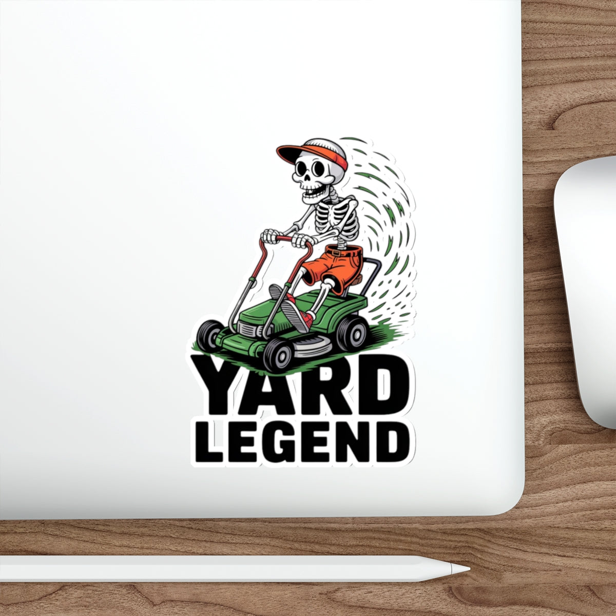Yard Legend Skeleton Sticker – Die-Cut Vinyl Sticker