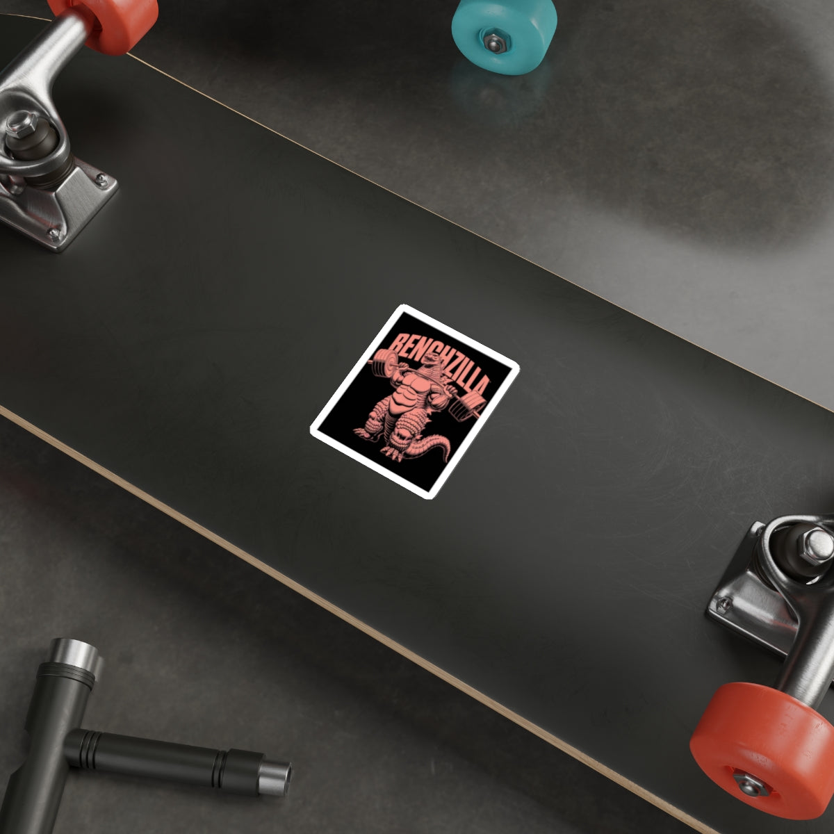 Benchzilla Sticker – Die-Cut Vinyl Sticker