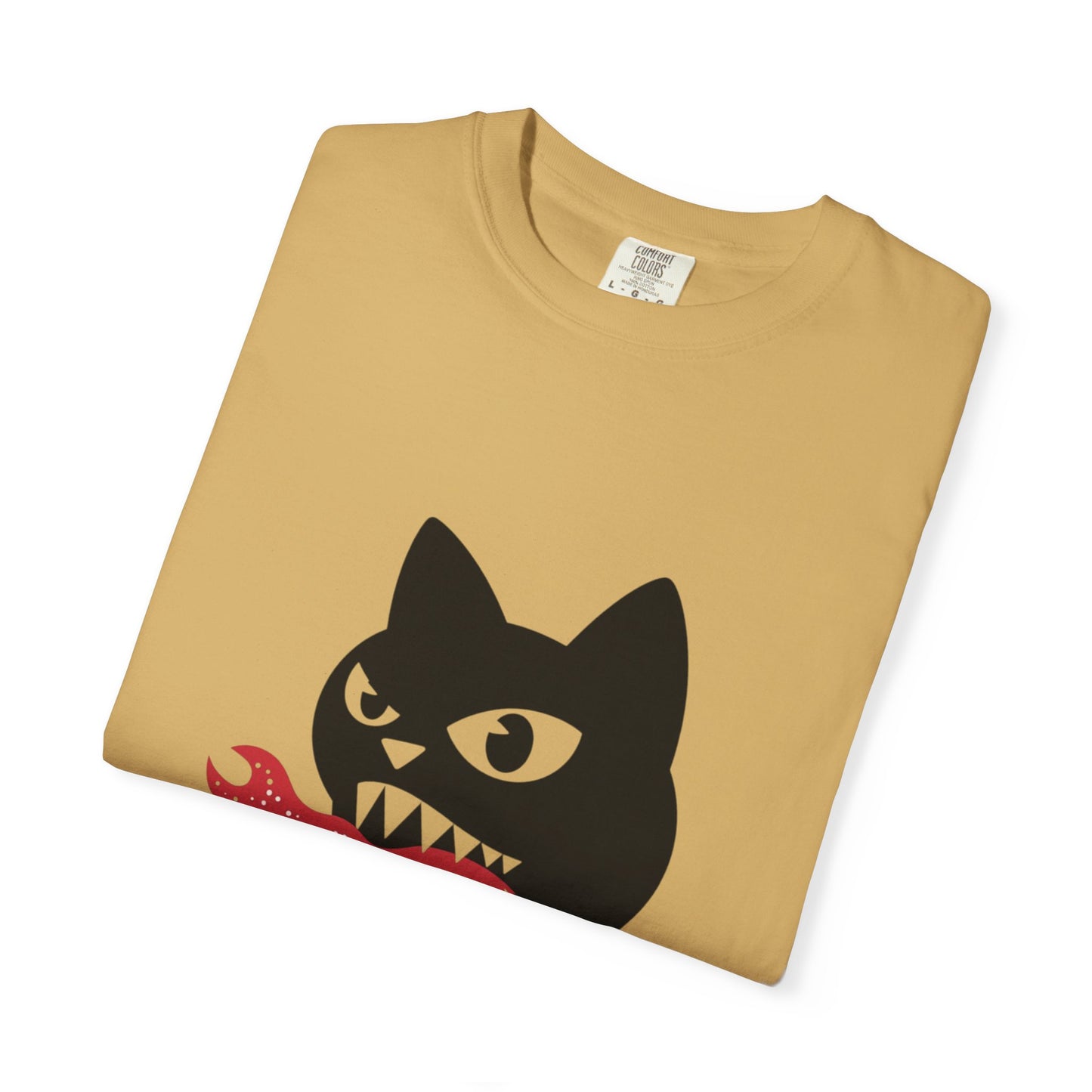 Tokyo Fire Cat Tee – Japanese Graphic Retro-Inspired Shirt