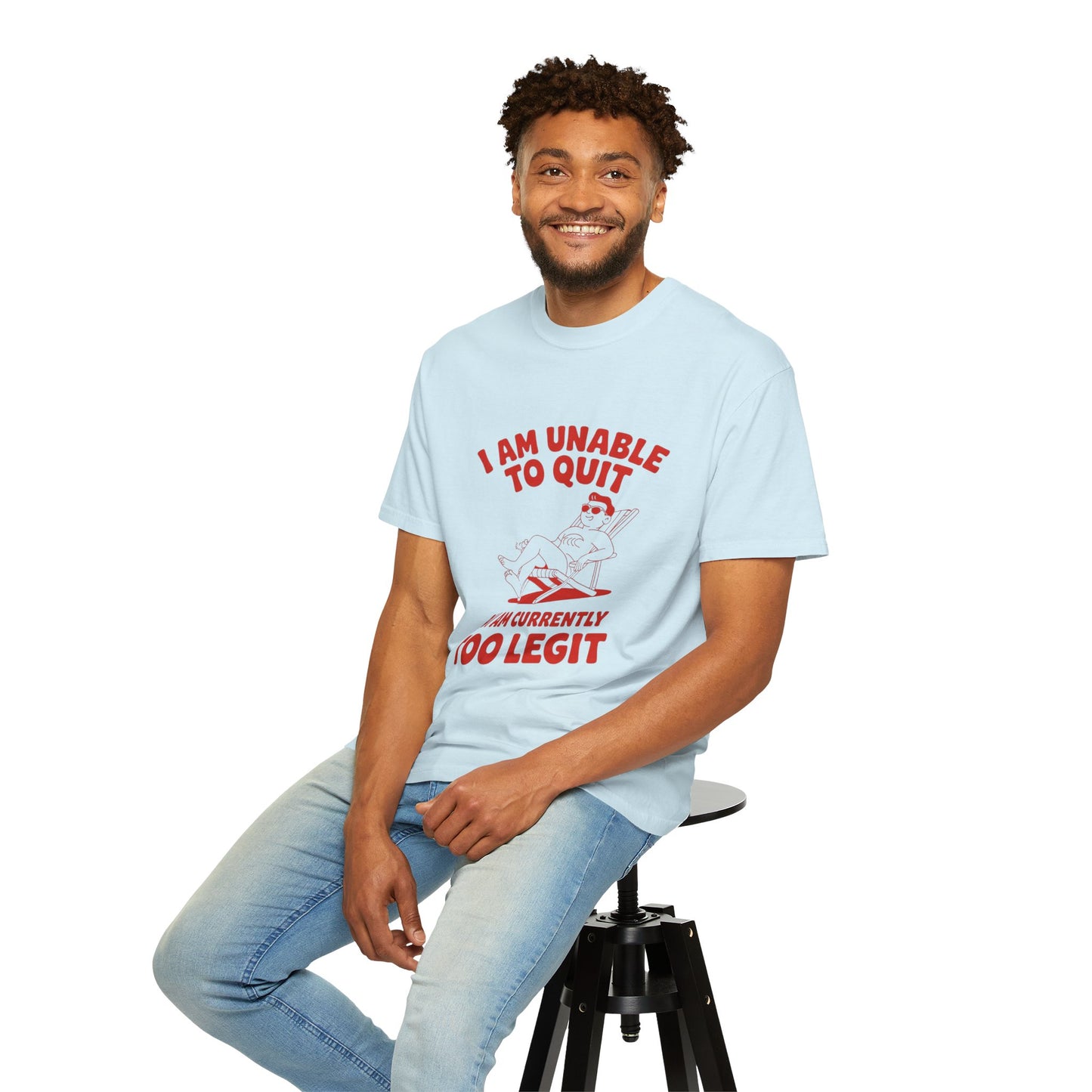 Too Legit to Quit Tee – Funny Retro Vacation T-Shirt