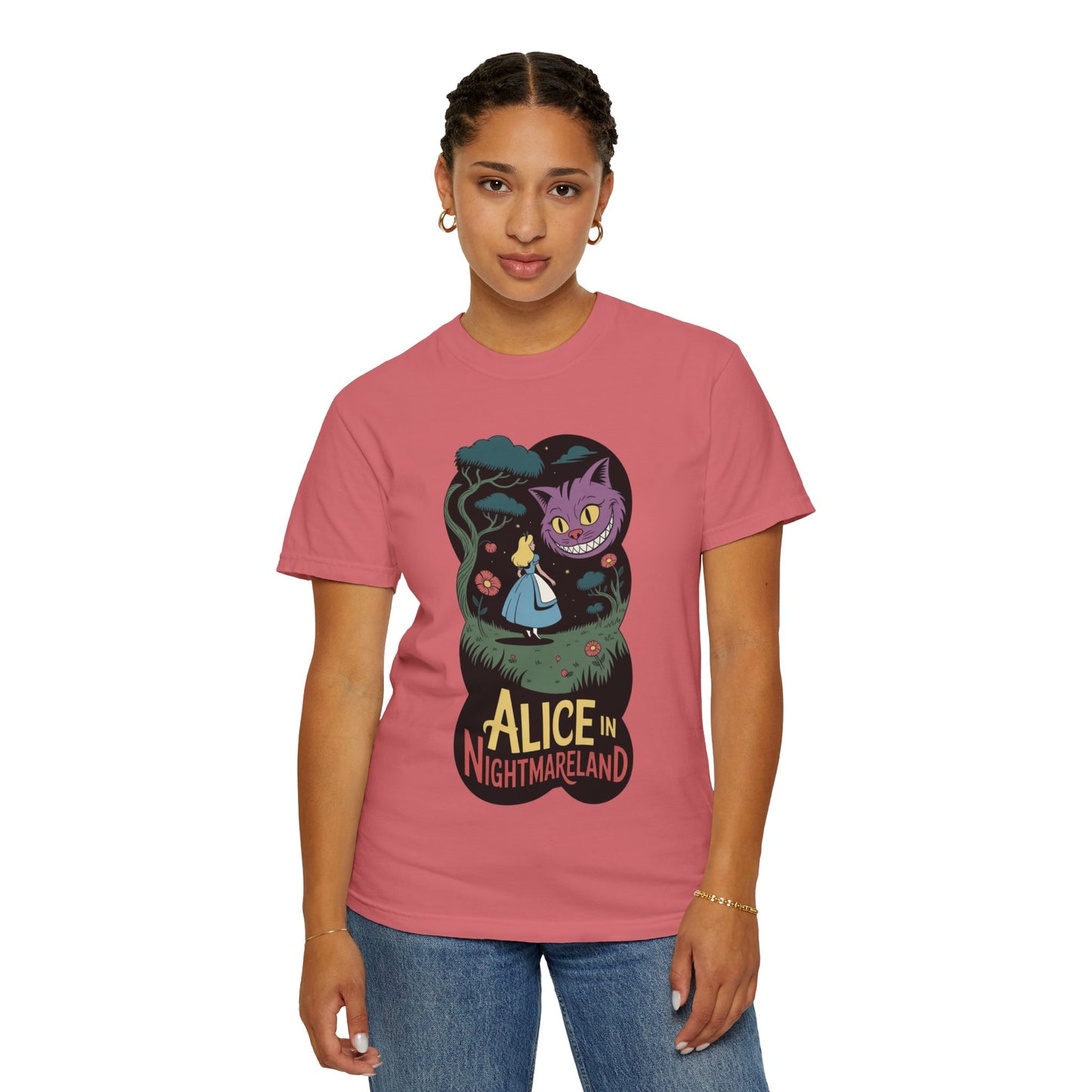 Alice in Nightmareland Tee – Dark Fairy Tale Comfort Colors Shirt