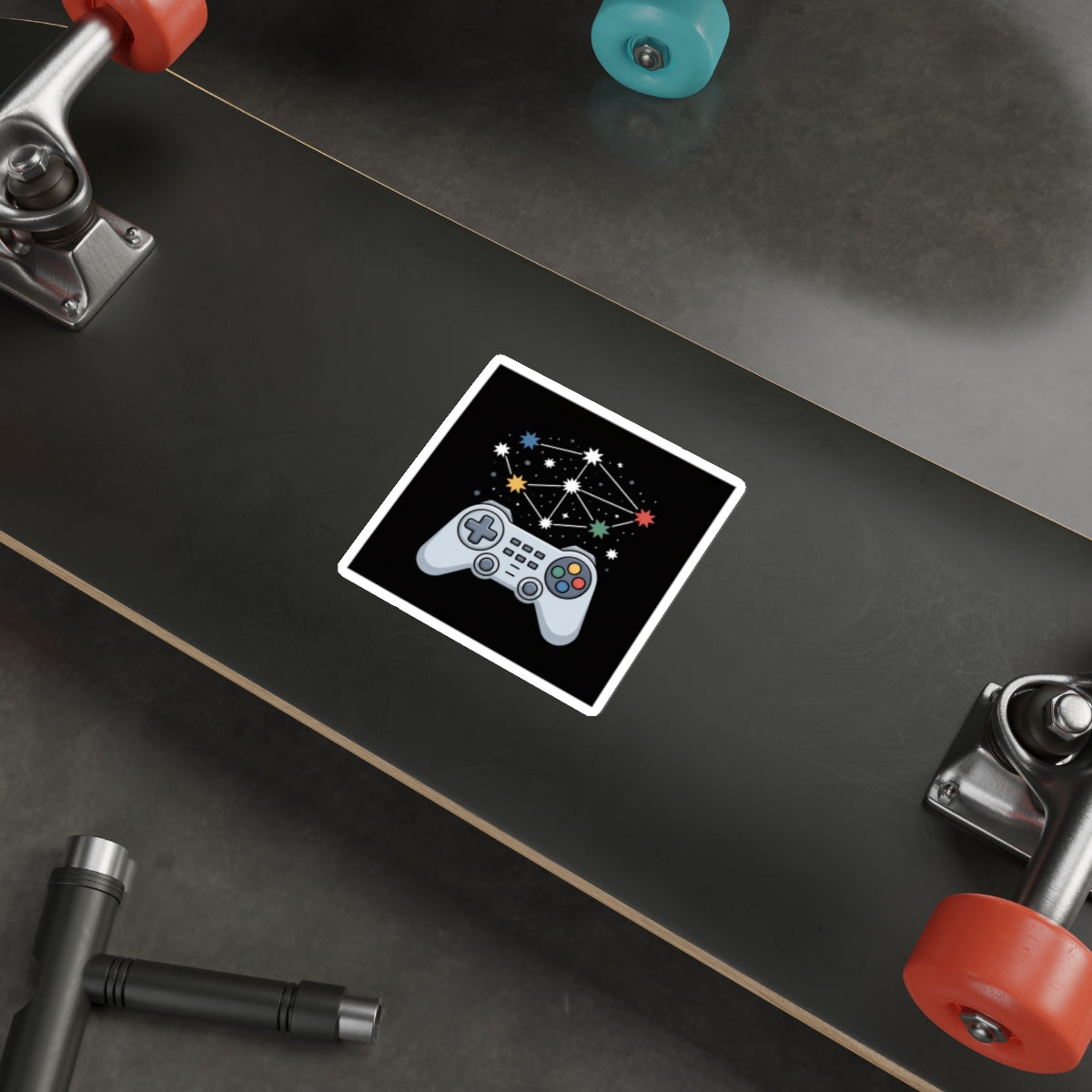Game Galaxy Sticker – Die-Cut Vinyl Sticker