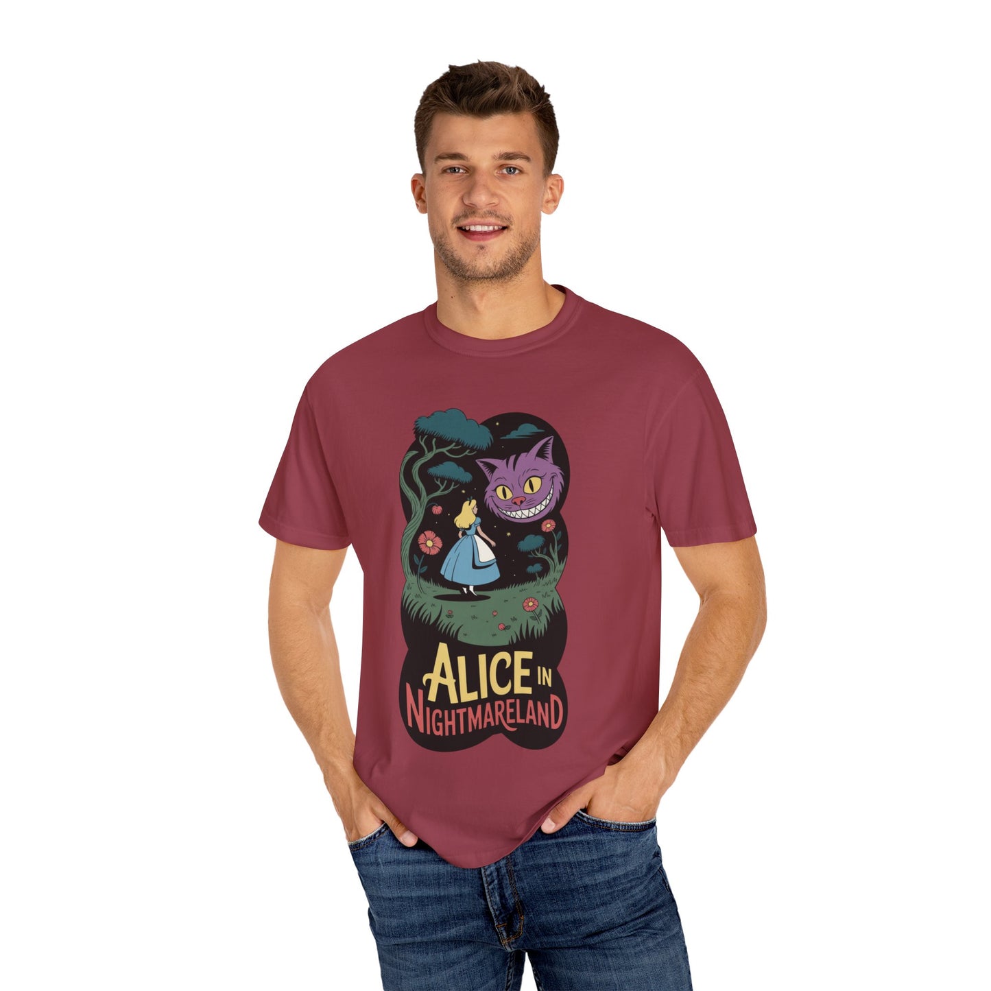 Alice in Nightmareland Tee – Dark Fairy Tale Comfort Colors Shirt