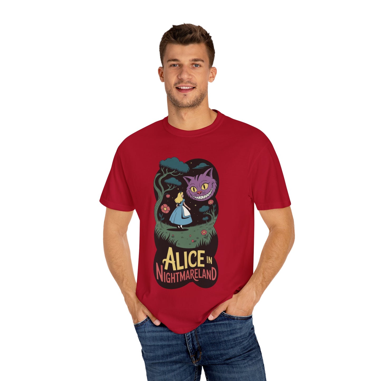 Alice in Nightmareland Tee – Dark Fairy Tale Comfort Colors Shirt