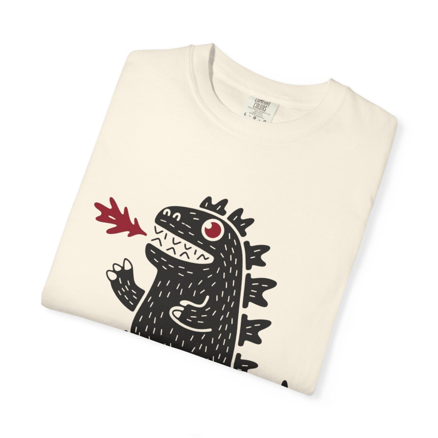 Tokyo Kaiju Tee – Cute Fire-Breathing Monster Graphic Shirt