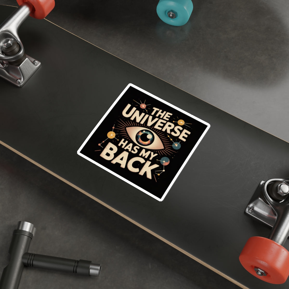 The Universe Has My Back Sticker – Die-Cut Vinyl Sticker