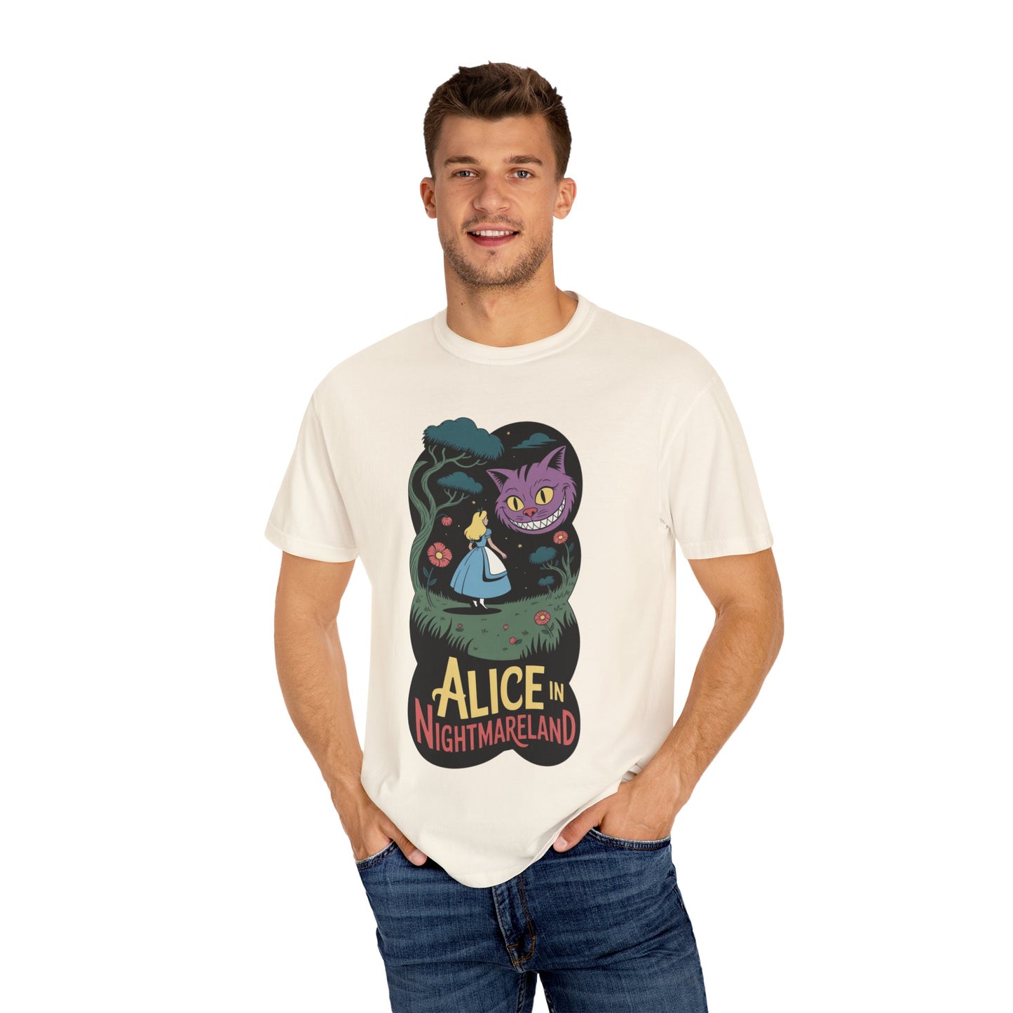 Alice in Nightmareland Tee – Dark Fairy Tale Comfort Colors Shirt