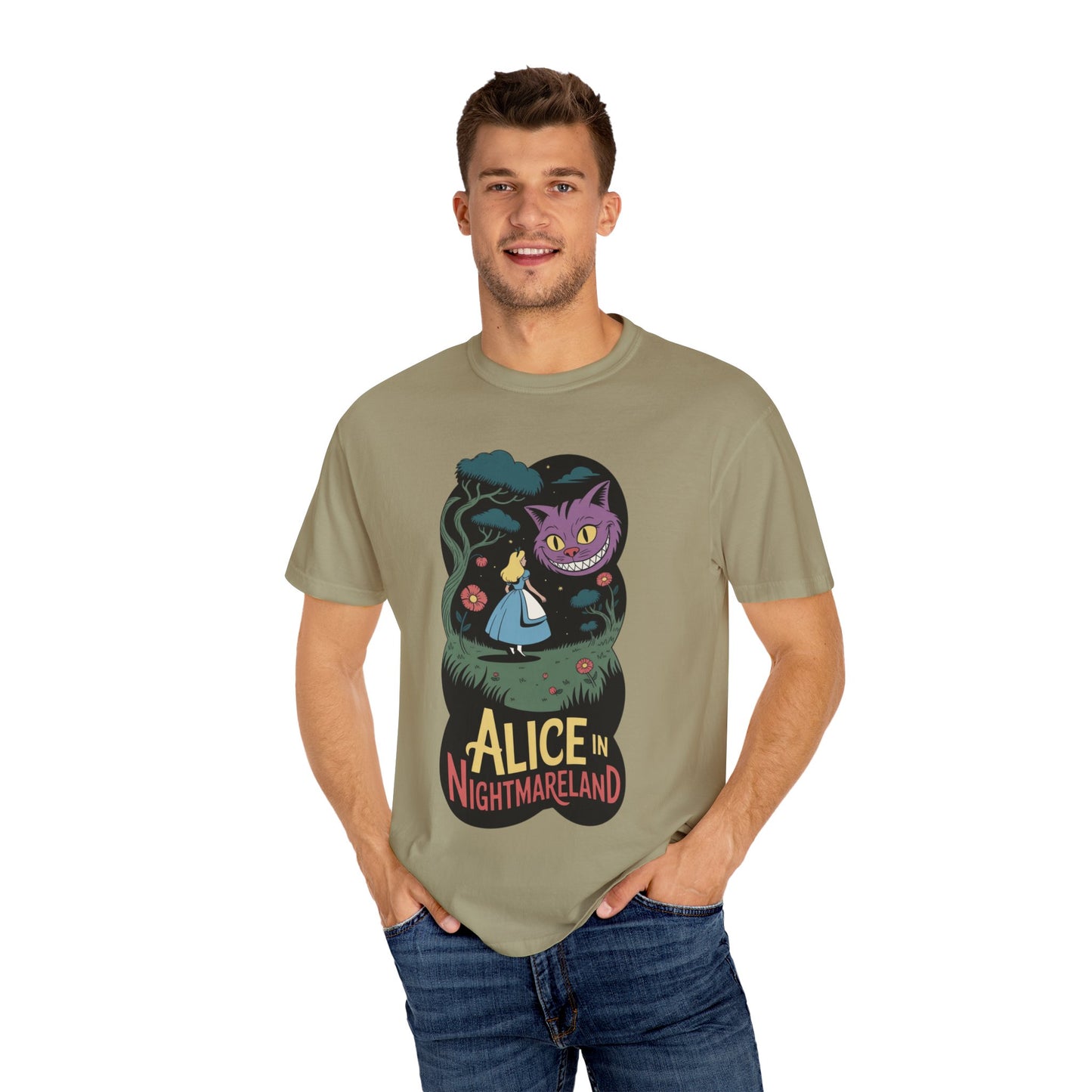 Alice in Nightmareland Tee – Dark Fairy Tale Comfort Colors Shirt