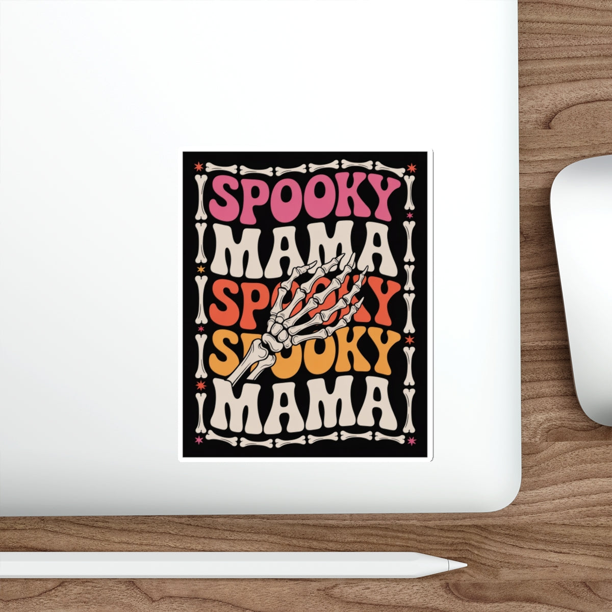 Spooky Mama Sticker – Die-Cut Vinyl Sticker