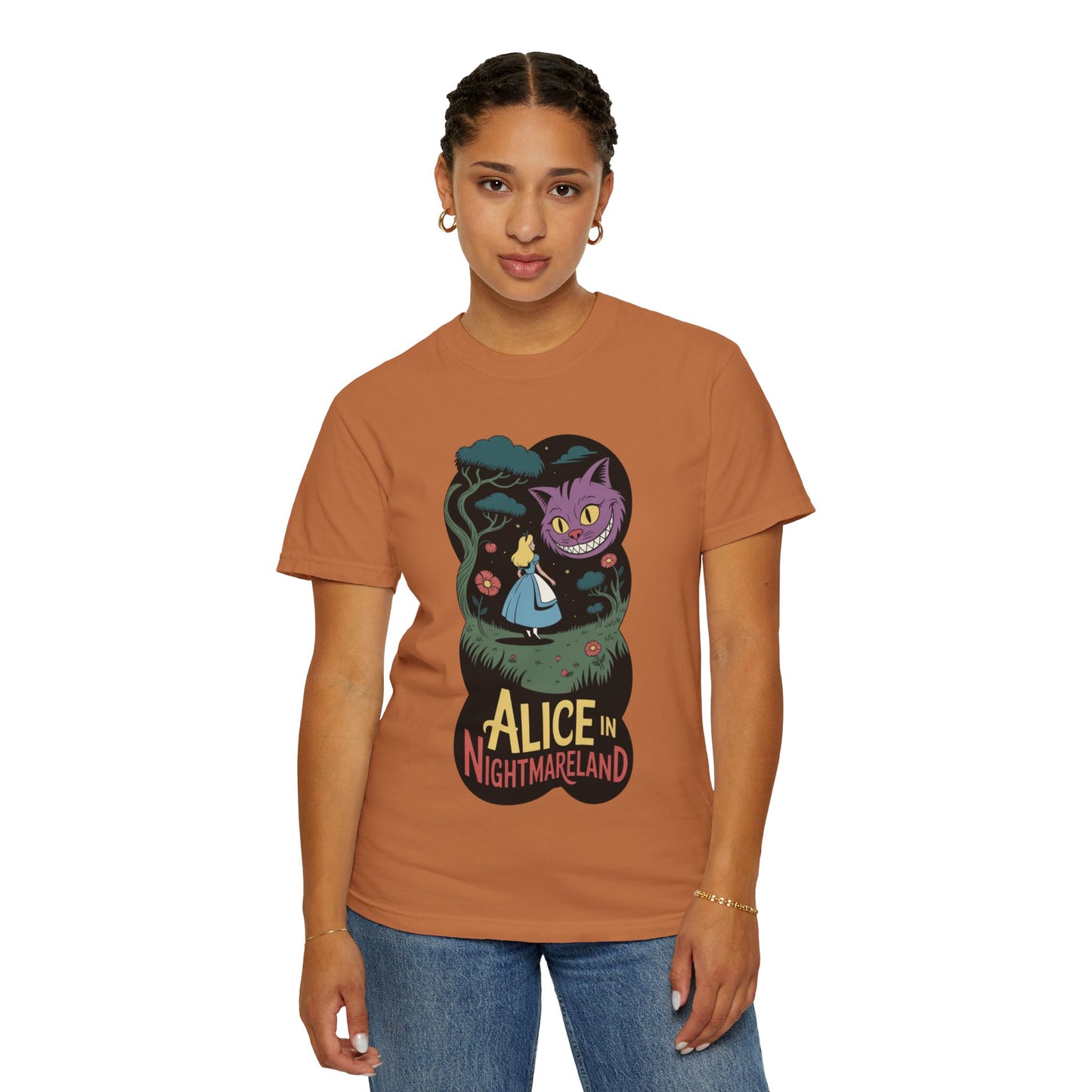 Alice in Nightmareland Tee – Dark Fairy Tale Comfort Colors Shirt
