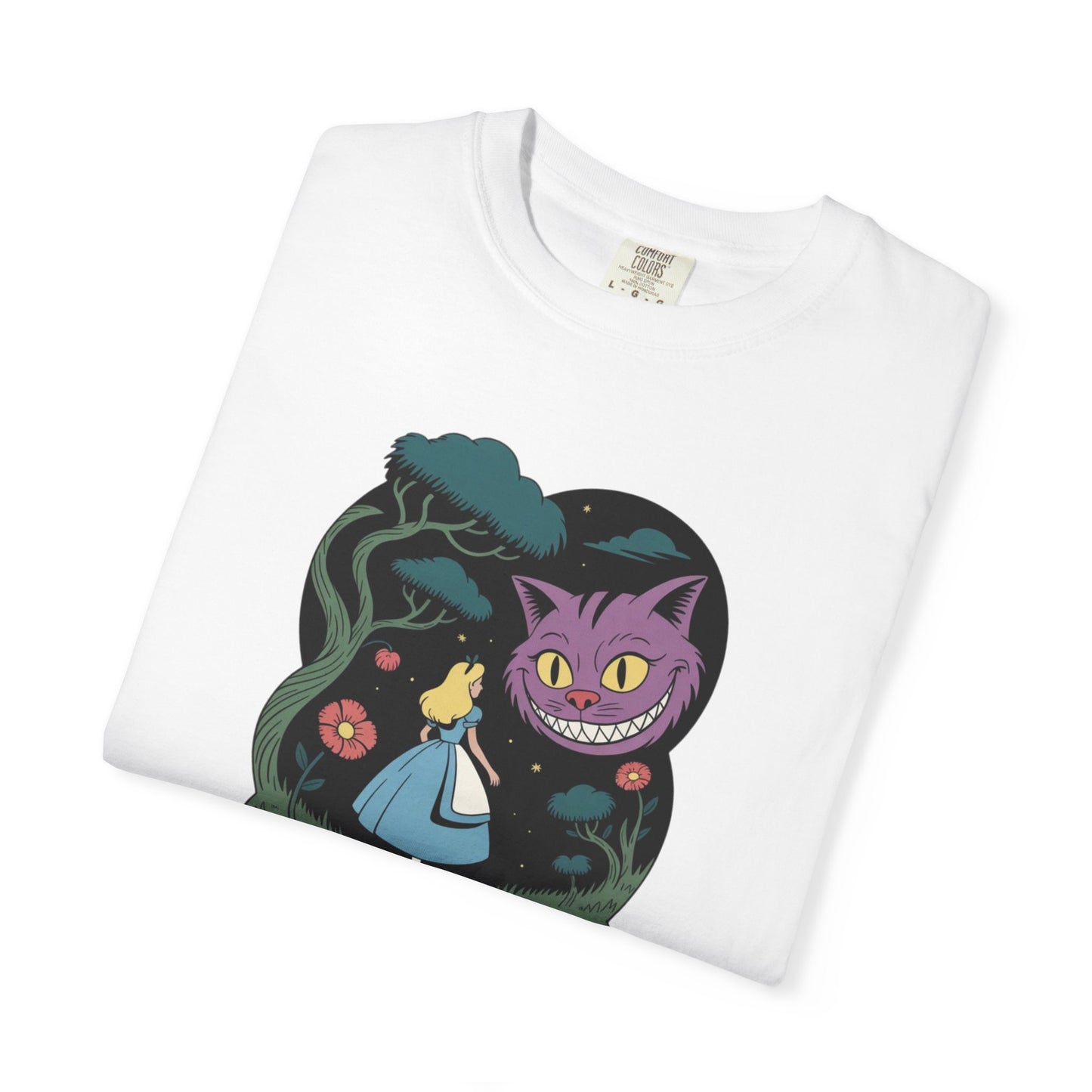 Alice in Nightmareland Tee – Dark Fairy Tale Comfort Colors Shirt