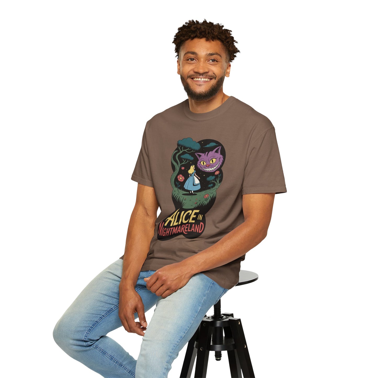 Alice in Nightmareland Tee – Dark Fairy Tale Comfort Colors Shirt