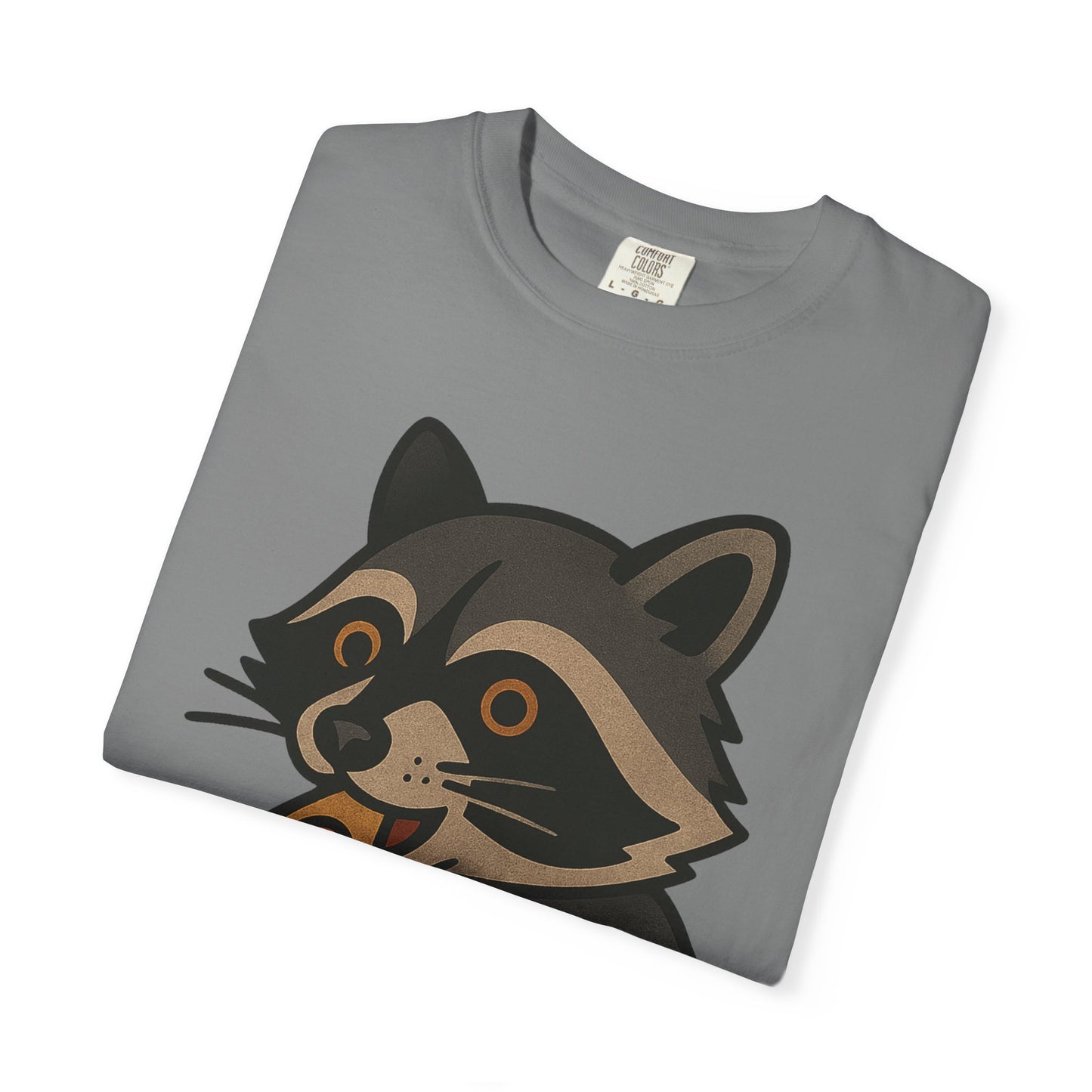 Pizza Bandit Raccoon Tee – Comfort Colors Unisex Garment-Dyed T-Shirt