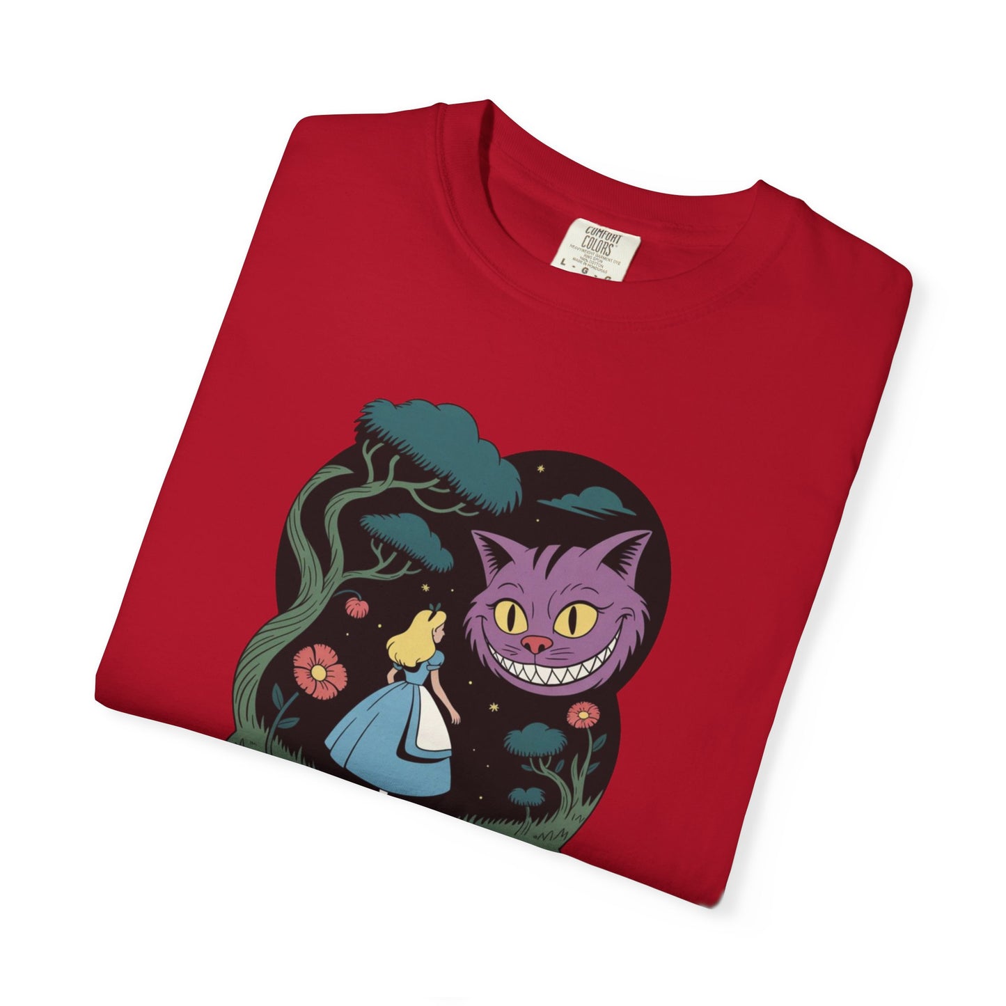 Alice in Nightmareland Tee – Dark Fairy Tale Comfort Colors Shirt
