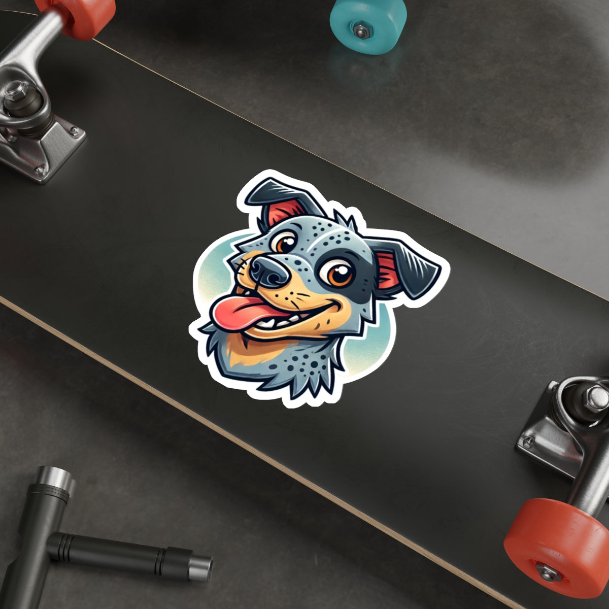 Australian Cattle Dog (Blue Heeler) Die-Cut Vinyl Sticker | Waterproof Pet Lover Decal