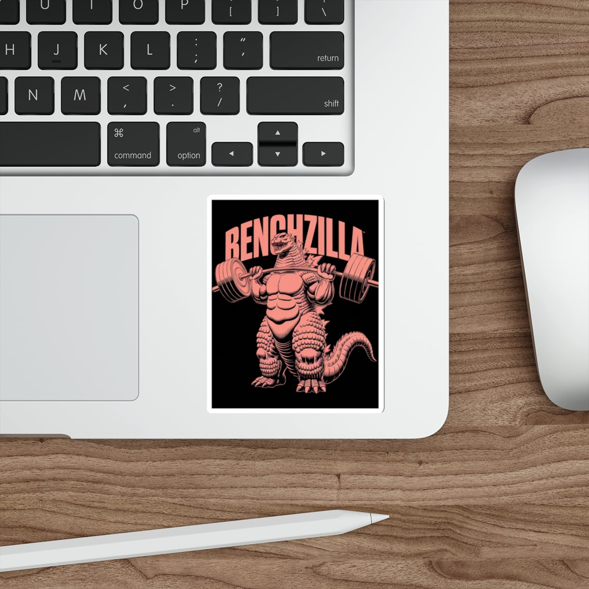 Benchzilla Sticker – Die-Cut Vinyl Sticker