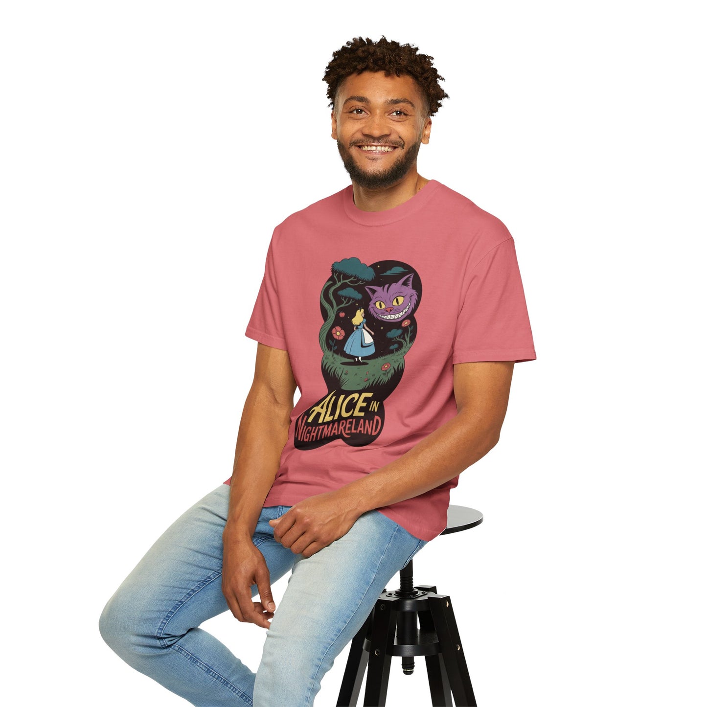 Alice in Nightmareland Tee – Dark Fairy Tale Comfort Colors Shirt