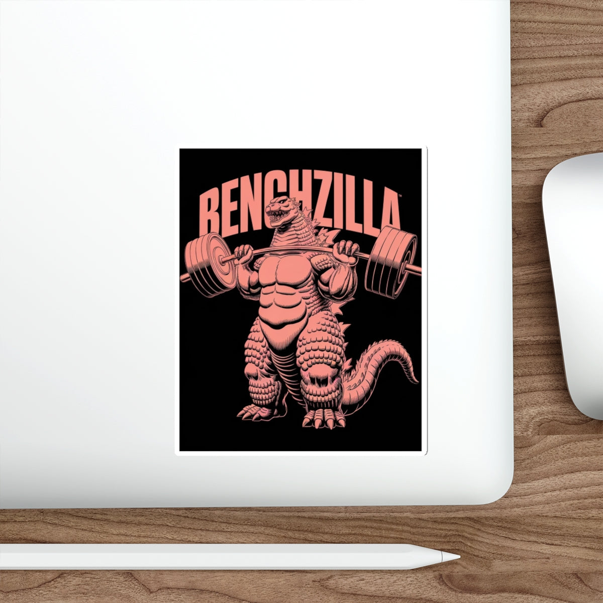 Benchzilla Sticker – Die-Cut Vinyl Sticker