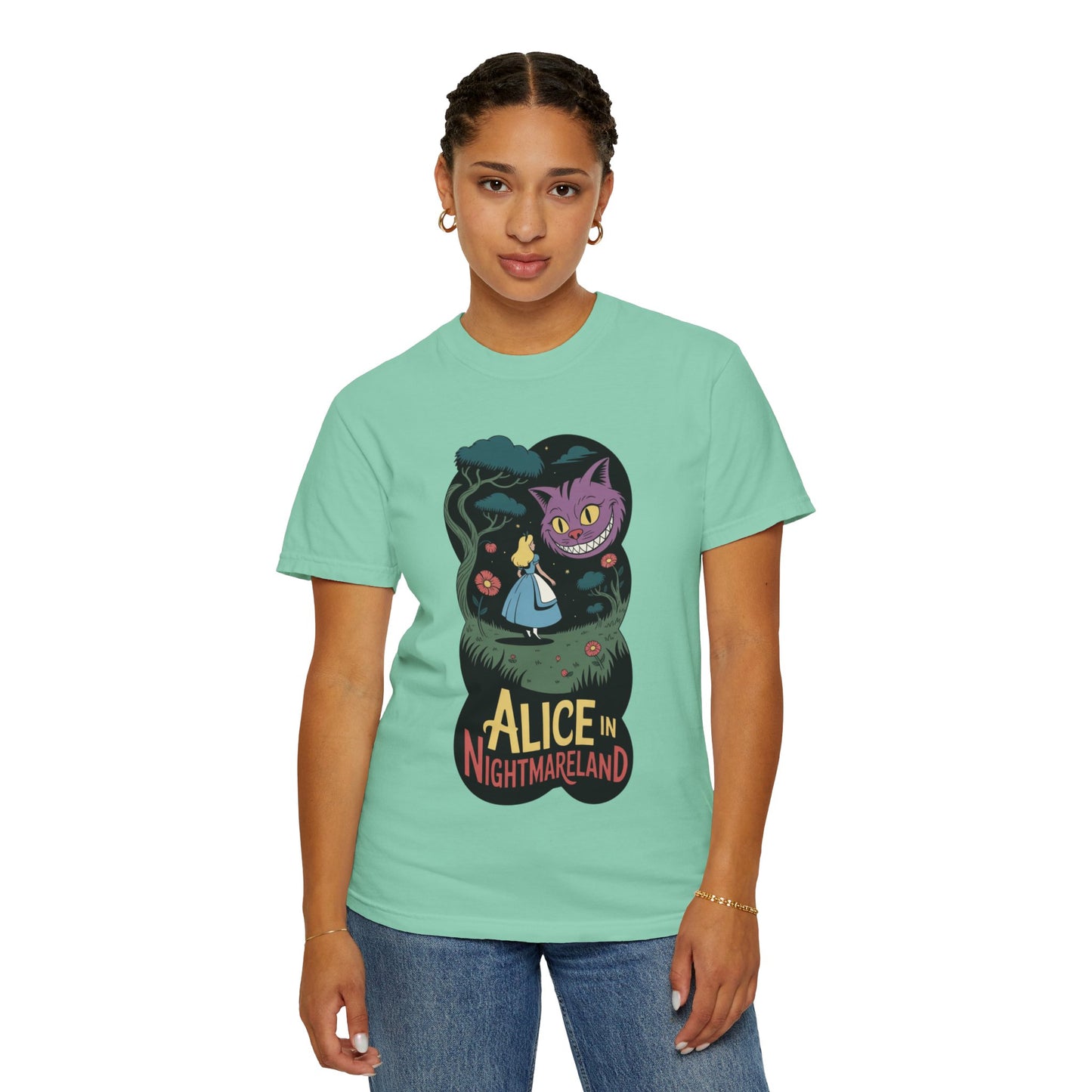 Alice in Nightmareland Tee – Dark Fairy Tale Comfort Colors Shirt