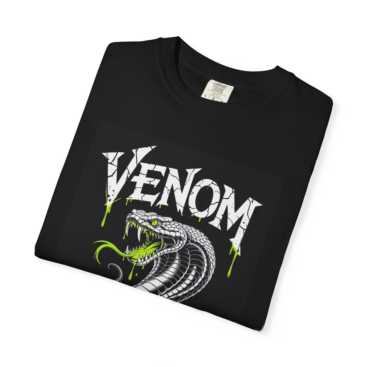 Venom Snake Tee – Toxic Graphic Metal-Inspired Shirt