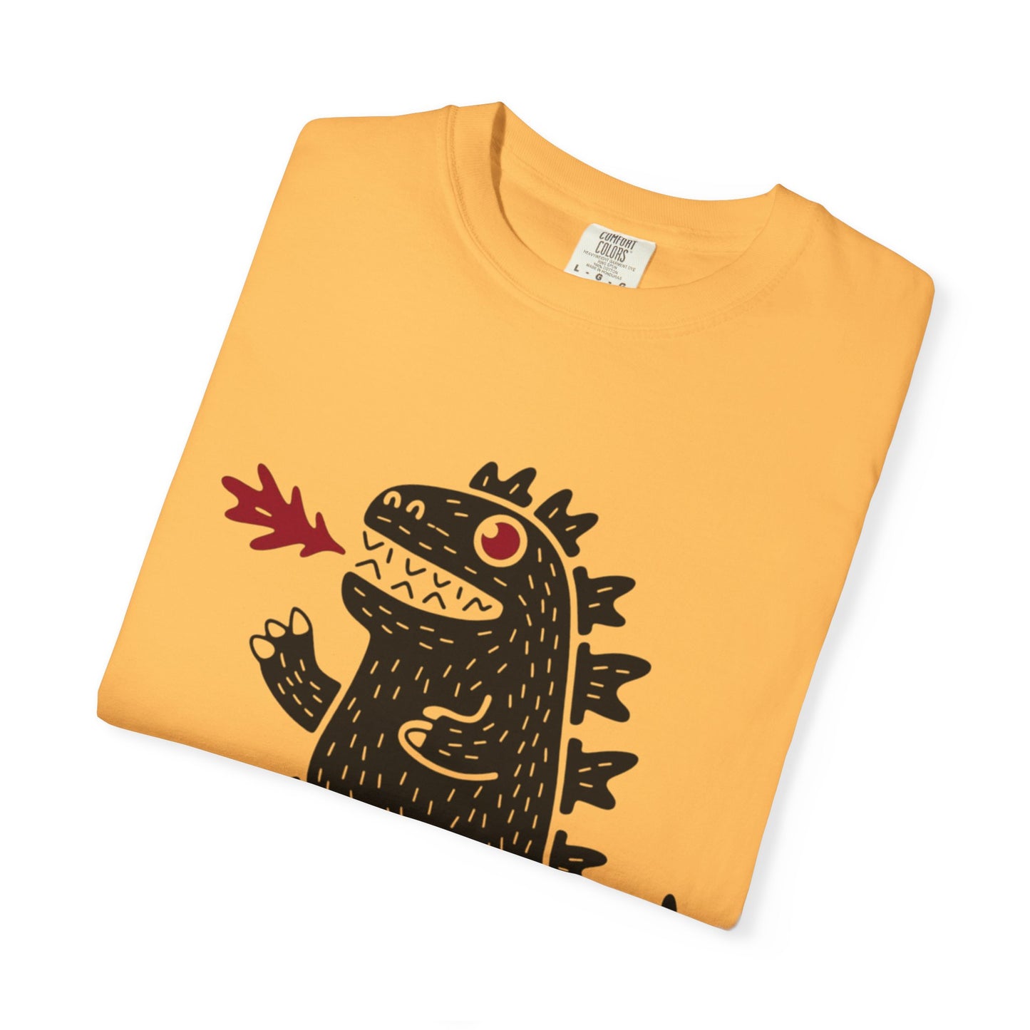 Tokyo Kaiju Tee – Cute Fire-Breathing Monster Graphic Shirt