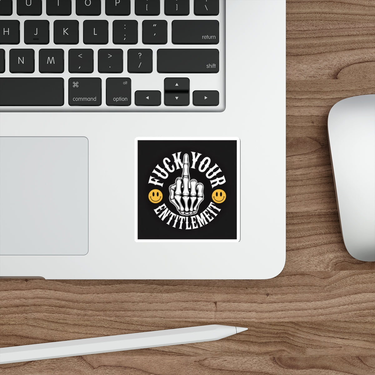 F*ck Your Entitlement Sticker – Die-Cut Vinyl Sticker